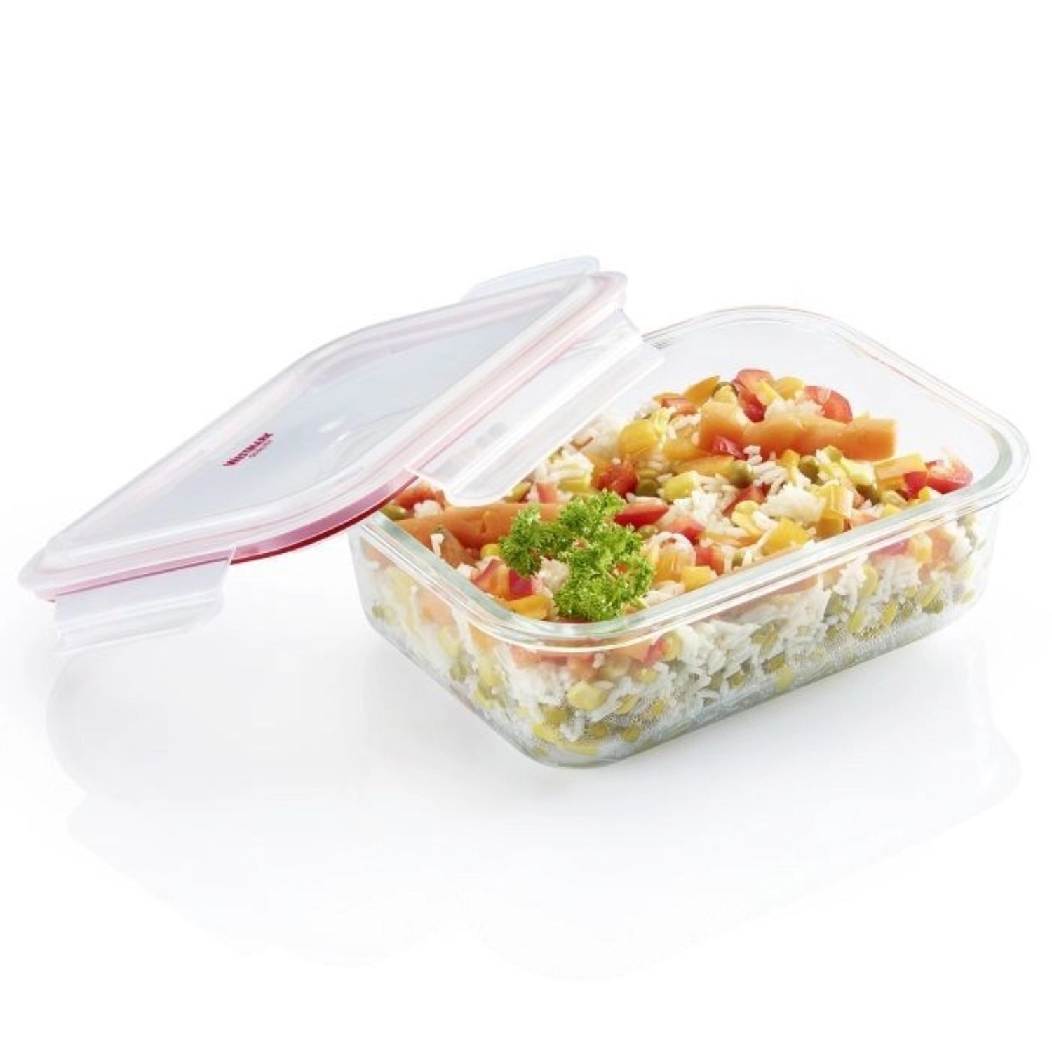 Glas-Frischhaltedose, 370ml, sb