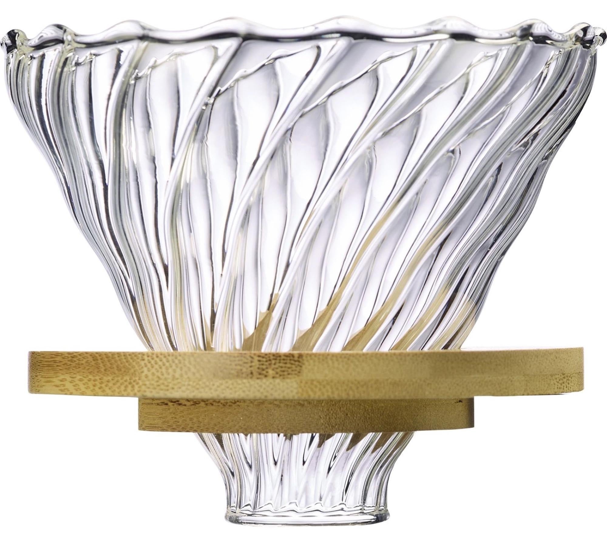 Eleganter Glas-Kaffeefilter Brasilia von Westmark, ideal für aromatischen Handaufguss, robust, langlebig und stilvoll.