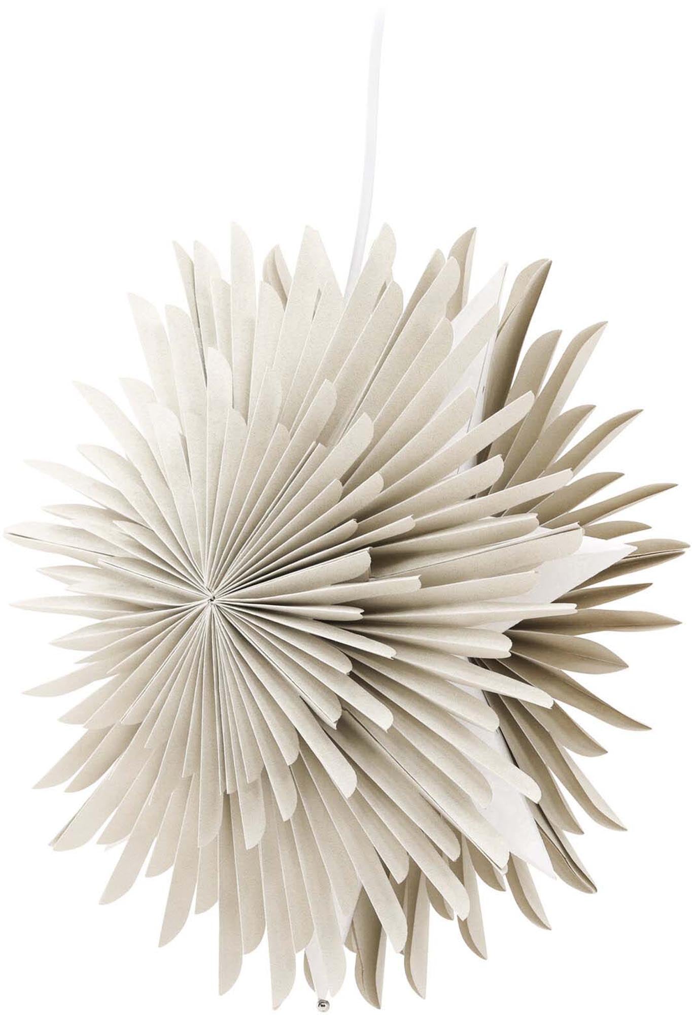 Elegante Siegel Pendelleuchte von Venture Home: Ein kunstvoller Papierstern für festliche Stimmung und ganzjährige Gemütlichkeit.