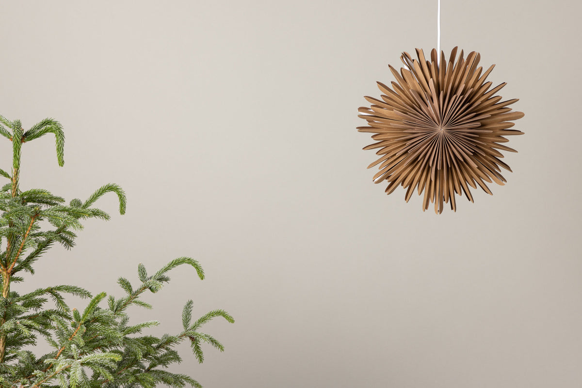 Siegel Pendelleuchte in Braun präsentiert im Onlineshop von KAQTU Design AG. Pendelleuchte ist von Venture Home