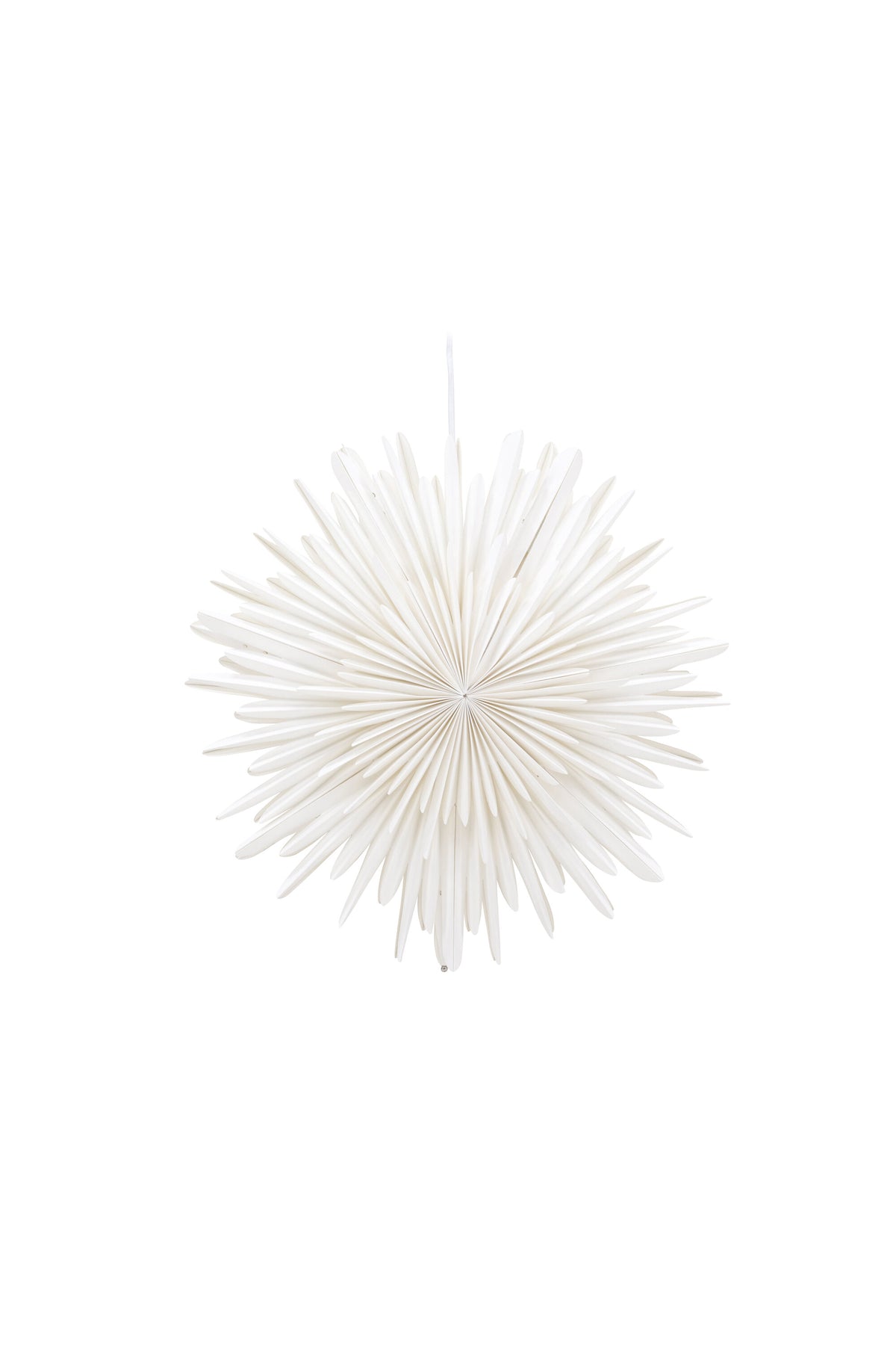 Siegel Pendelleuchte in Weiss präsentiert im Onlineshop von KAQTU Design AG. Weihnachtszubehör ist von Venture Home