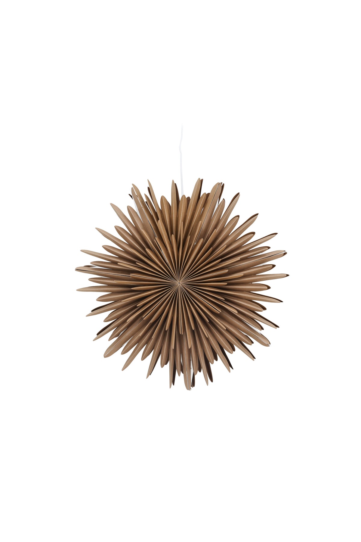 Siegel Pendelleuchte in Braun präsentiert im Onlineshop von KAQTU Design AG. Weihnachtszubehör ist von Venture Home