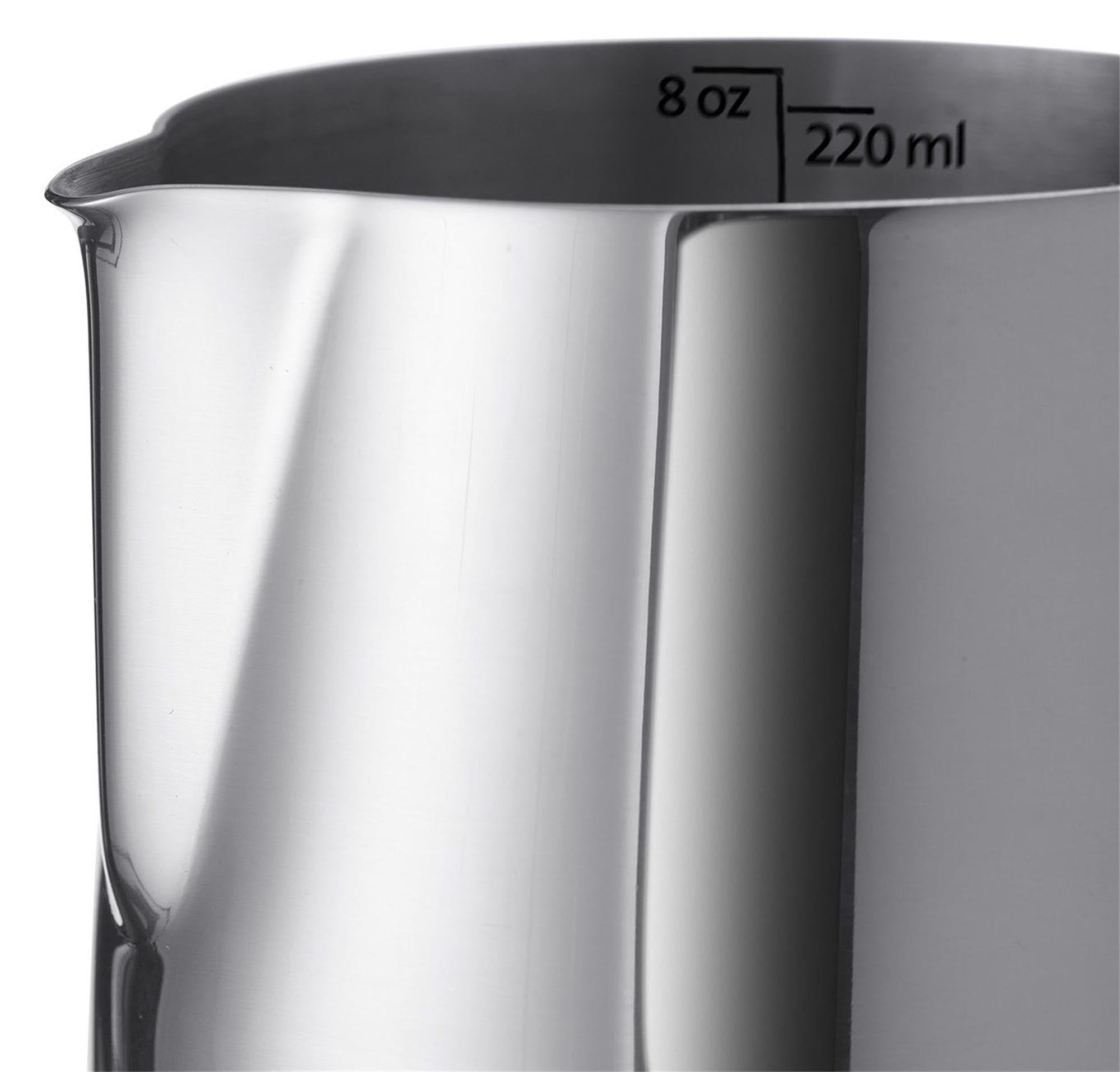 Elegantes Milchkännchen Brasilia von Westmark, 220 ml, aus hochwertigem Edelstahl, ideal für Kaffee und Tee.