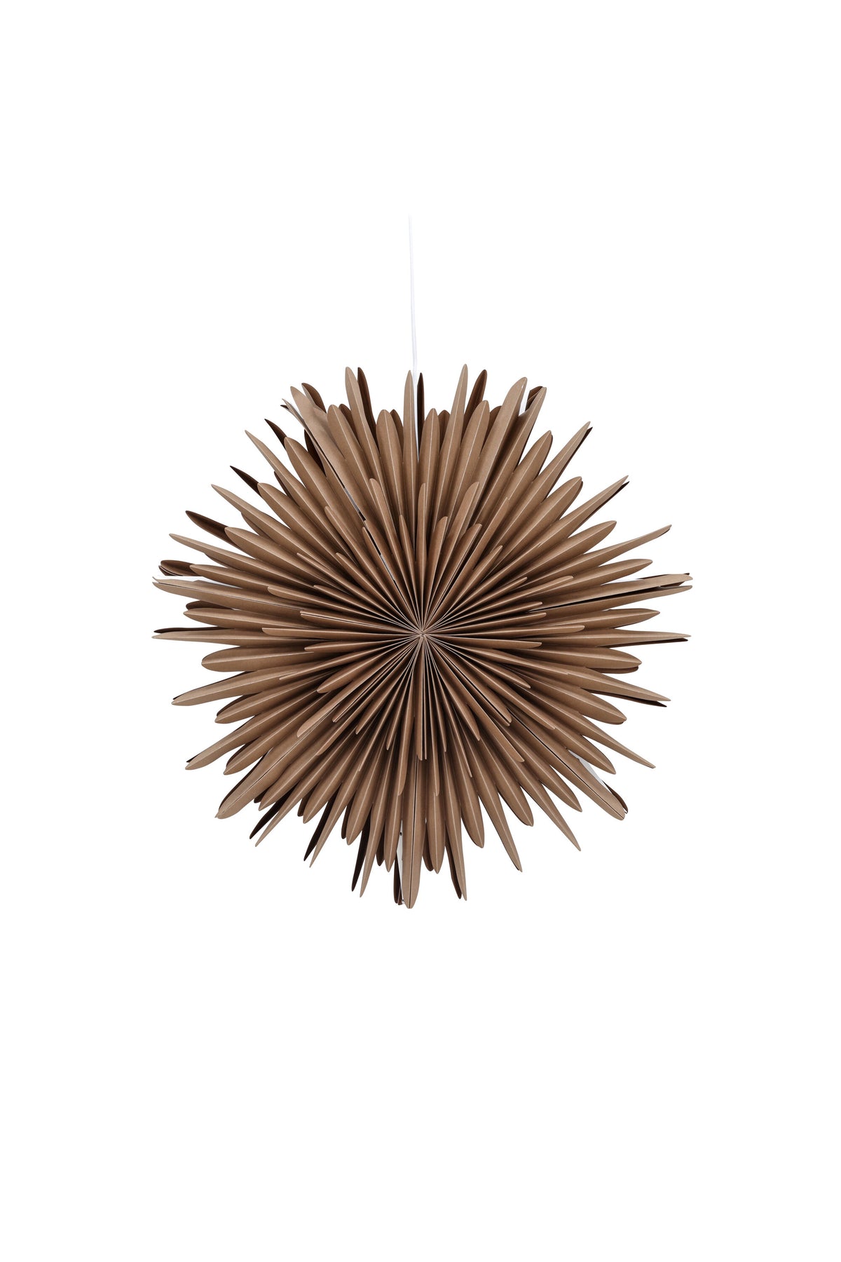Siegel Pendelleuchte in Braun präsentiert im Onlineshop von KAQTU Design AG. Weihnachtszubehör ist von Venture Home