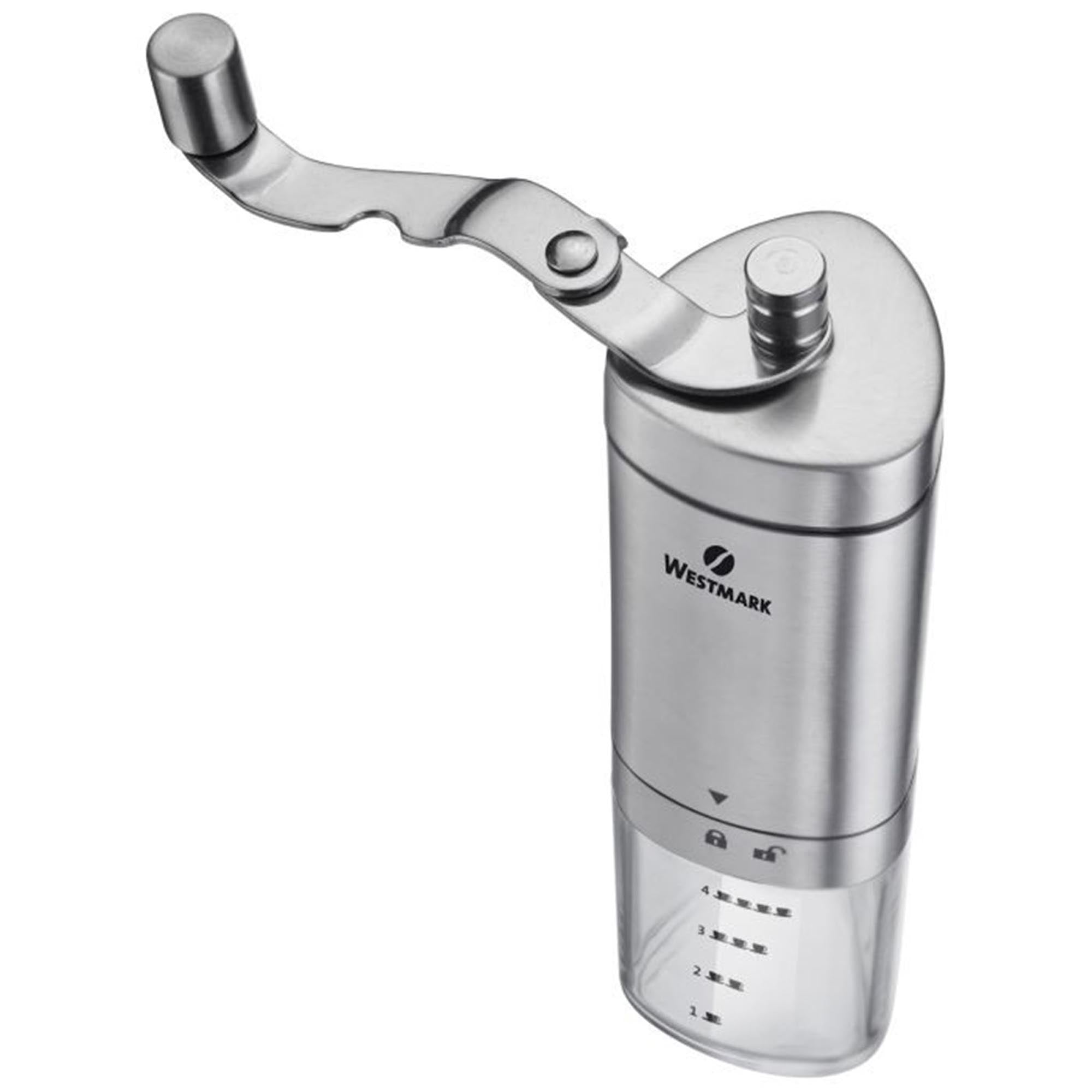 Die Kaffeemühle Brasilia von Westmark bietet präzises Mahlen für aromatischen Kaffeegenuss, ideal für Kaffeeliebhaber.