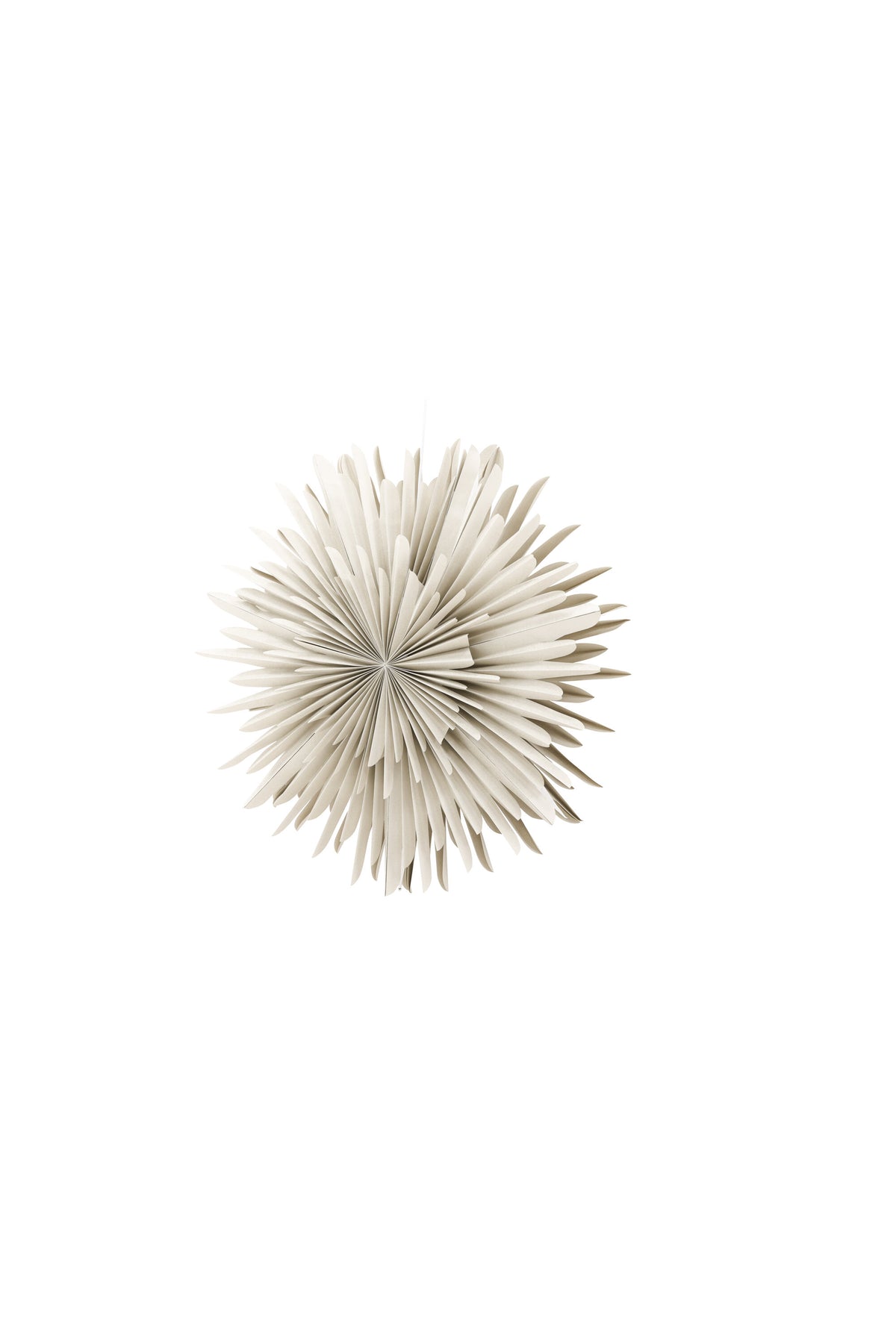 Siegel Pendelleuchte in Beige präsentiert im Onlineshop von KAQTU Design AG. Weihnachtszubehör ist von Venture Home