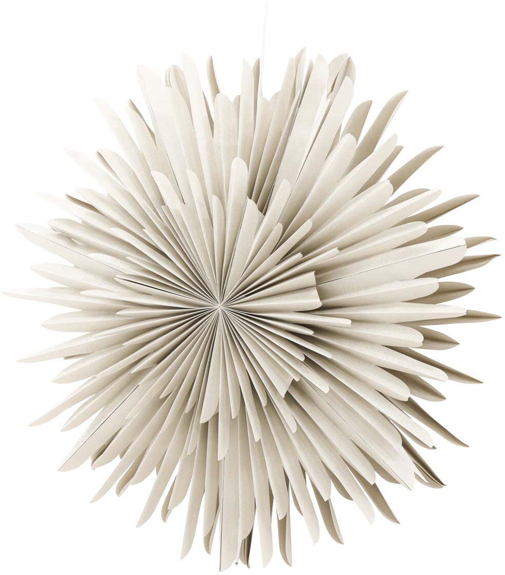 Faszinierende Siegel Pendelleuchte von Venture Home: Ein kunstvoller Papierstern für festliche Stimmung und ganzjährige Eleganz in Ihrem Zuhause.