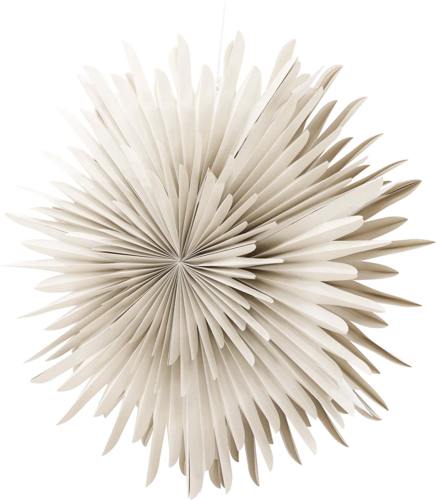 Elegante Siegel Pendelleuchte von Venture Home: Ein kunstvoller Papierstern für festliche Stimmung und ganzjährige Gemütlichkeit.