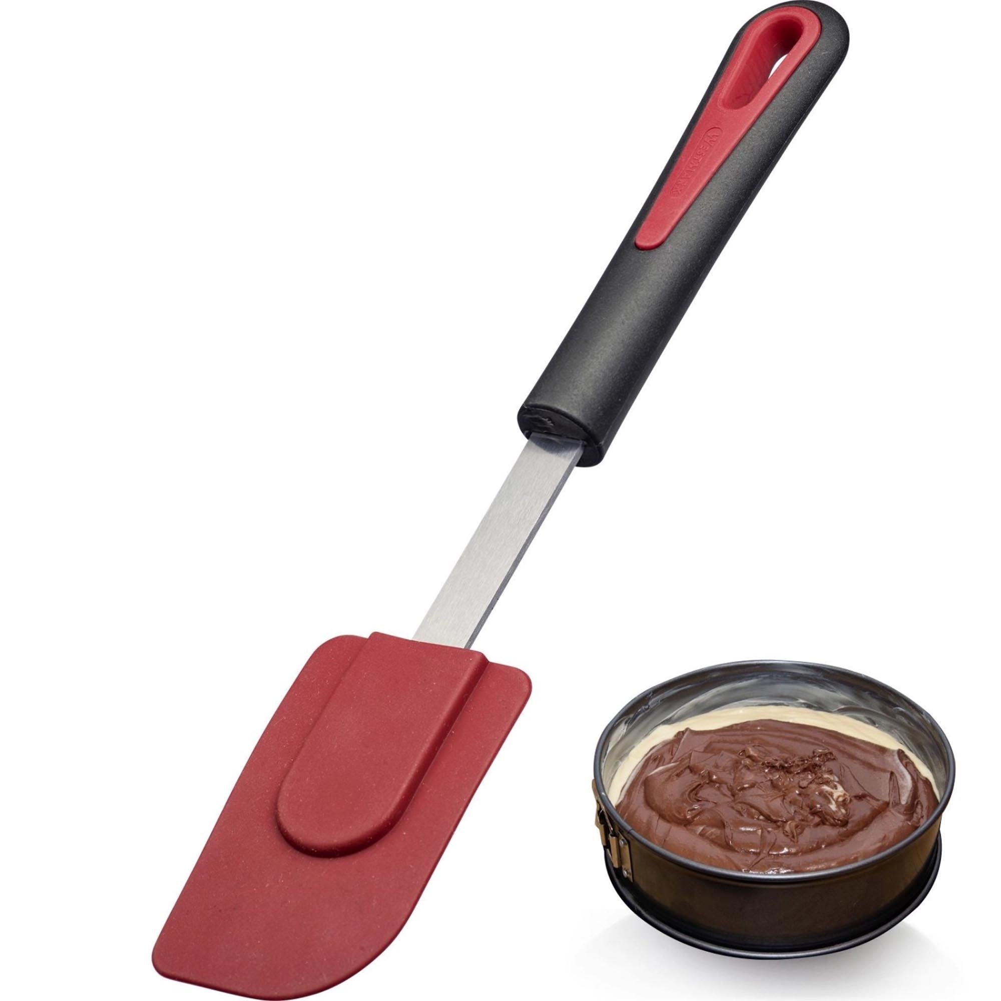 Robuster Koch- und Teigschaber von Westmark, ideal für präzises Arbeiten in der Küche, langlebig und vielseitig einsetzbar.