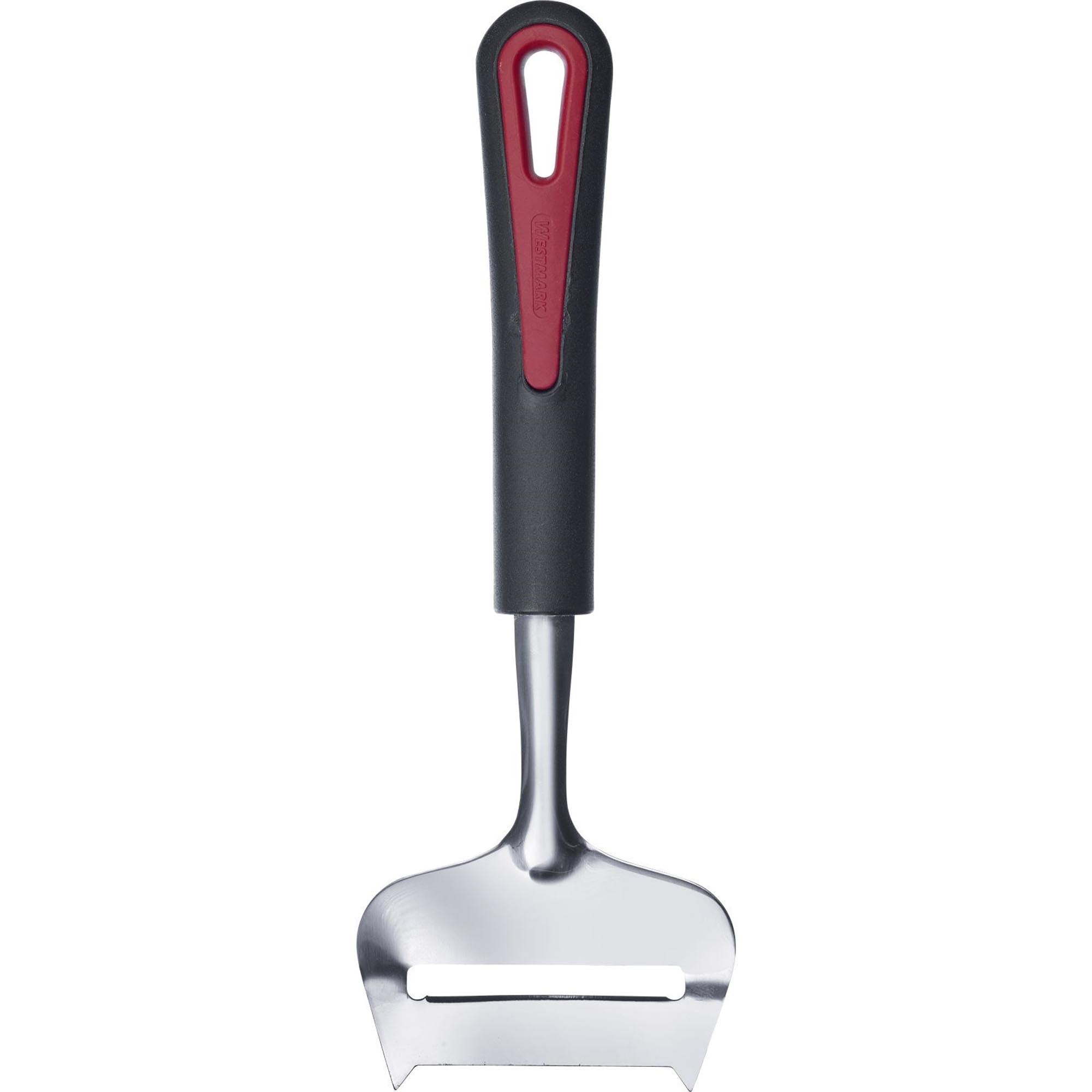 Der Weichkäse-Hobel Gallant von Westmark schneidet mühelos weiche Käsesorten in gleichmässige Scheiben.