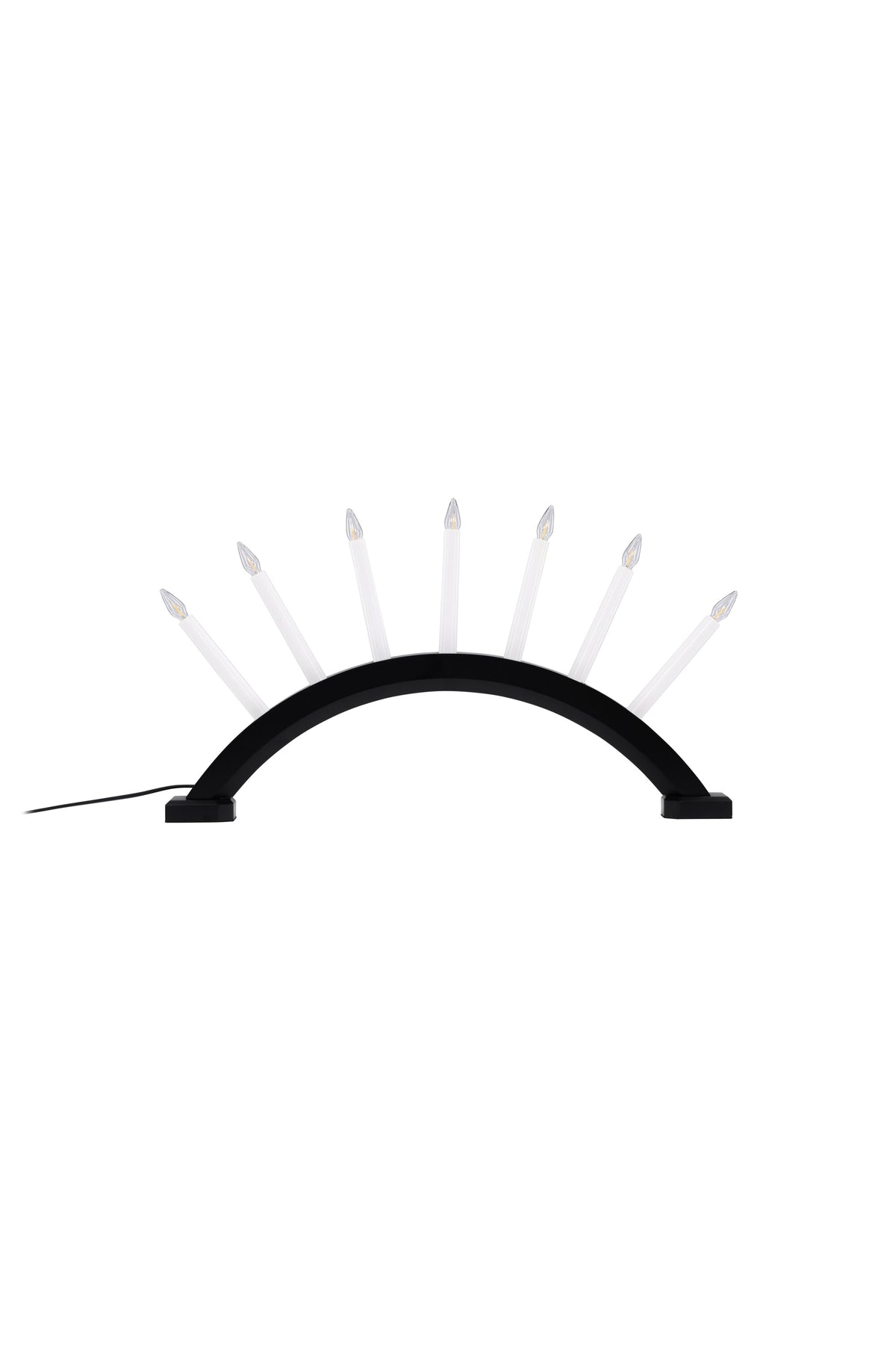 Kebnekaise Tischleuchte in Schwarz präsentiert im Onlineshop von KAQTU Design AG. Weihnachtszubehör ist von Venture Home