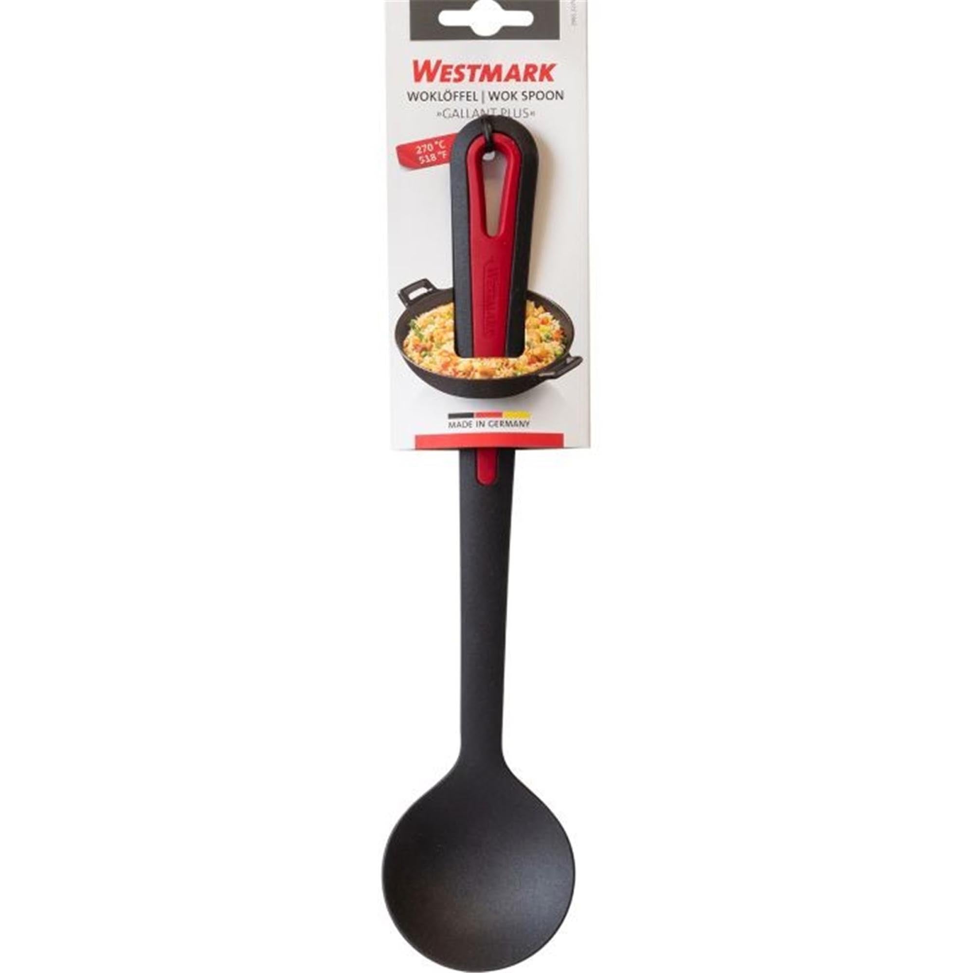 Der Westmark Gallant Plus Woklöffel ist ideal für Gemüsegerichte. Ergonomisch, hitzebeständig und perfekt für die Küche.