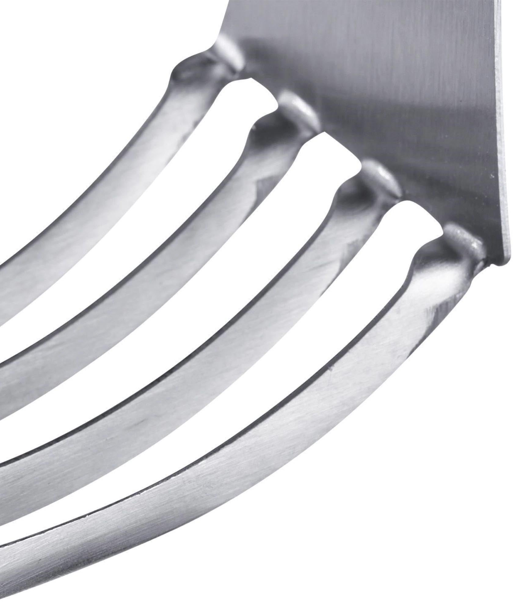 Hochwertiger Edelstahl-Teigmischer von Westmark, ideal für müheloses und schnelles Mischen von Teigen in der Küche.