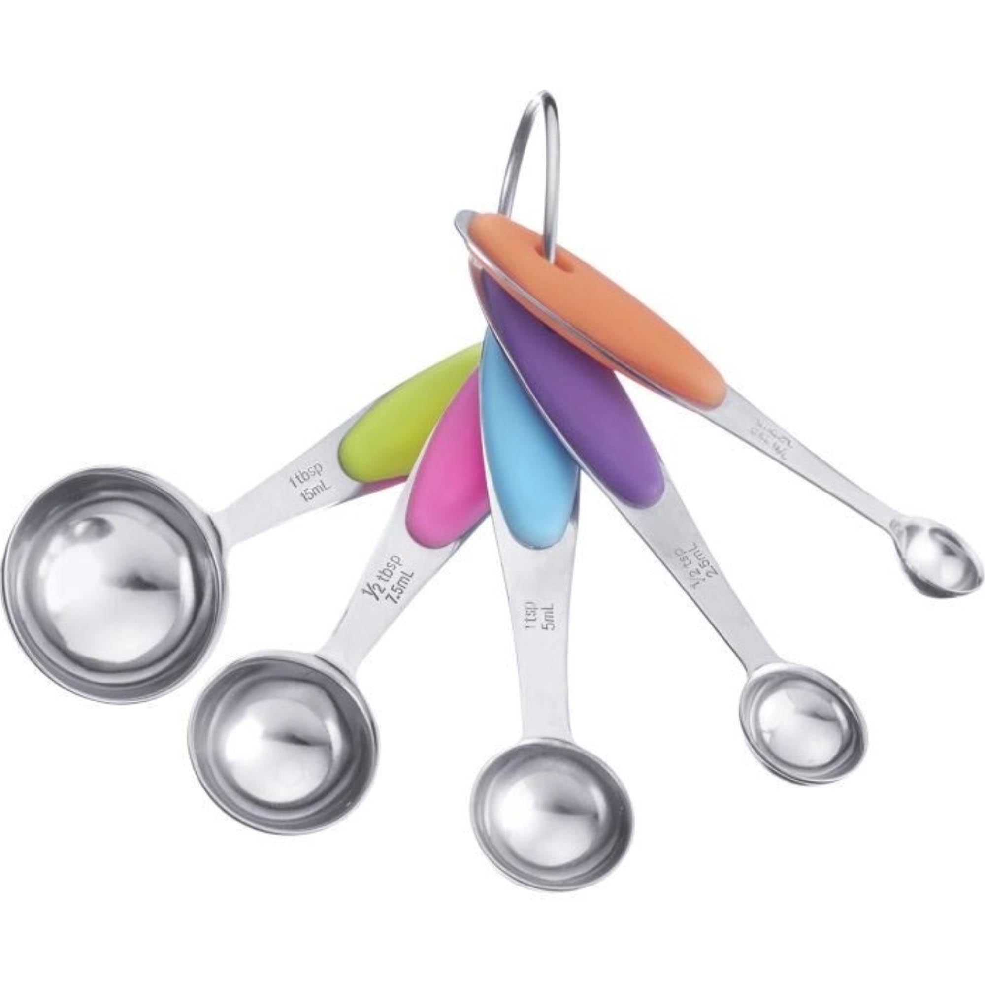 Entdecken Sie das Westmark Messlöffel-Set mit 1,25 bis 15 ml für präzises Kochen und Backen. Hochwertiger Edelstahl, ergonomisches Design, hygienisch und platzsparend!