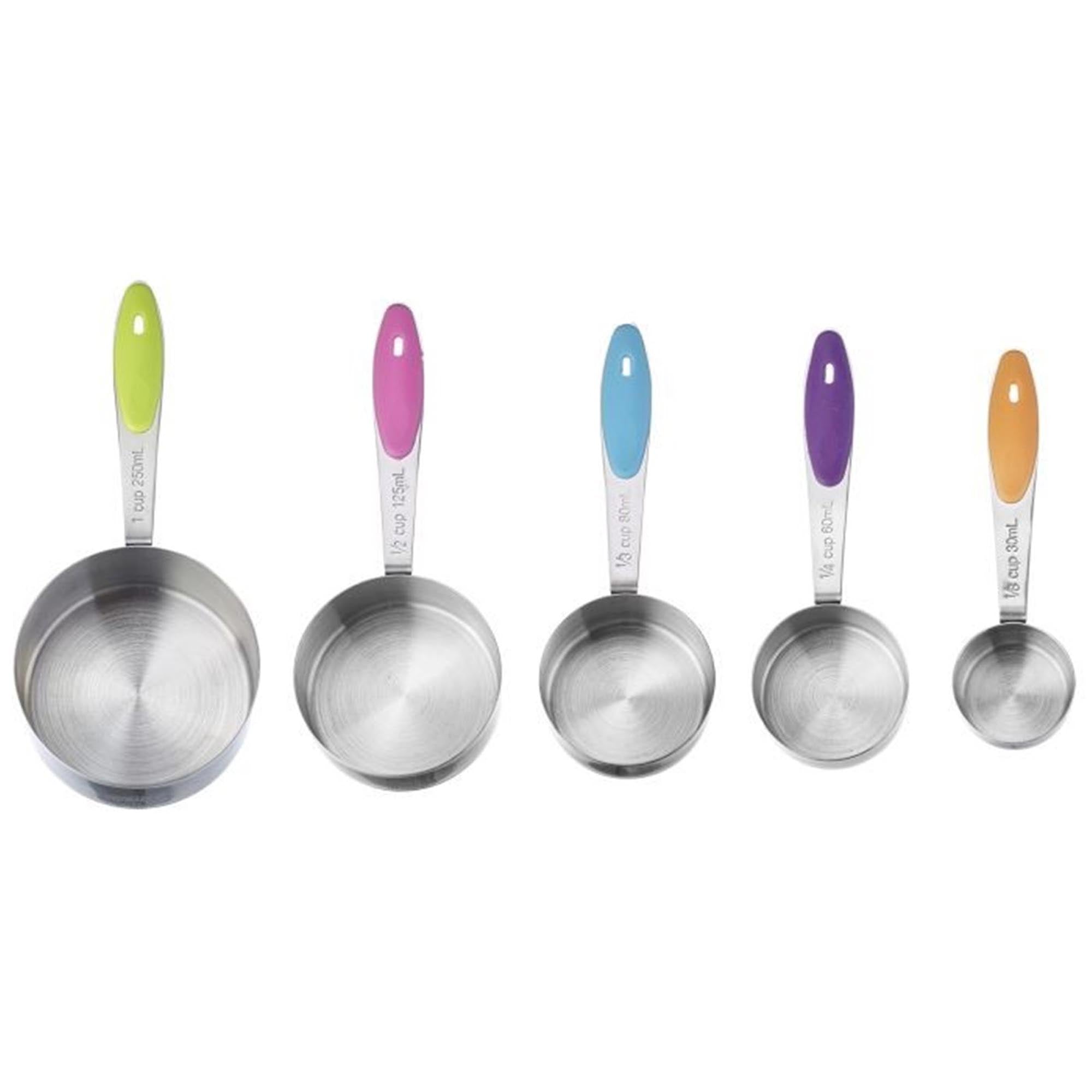 Praktisches Messlöffel-Set von Westmark mit 5 Grössen (30-250ml), ideal für präzises Abmessen in der Küche.