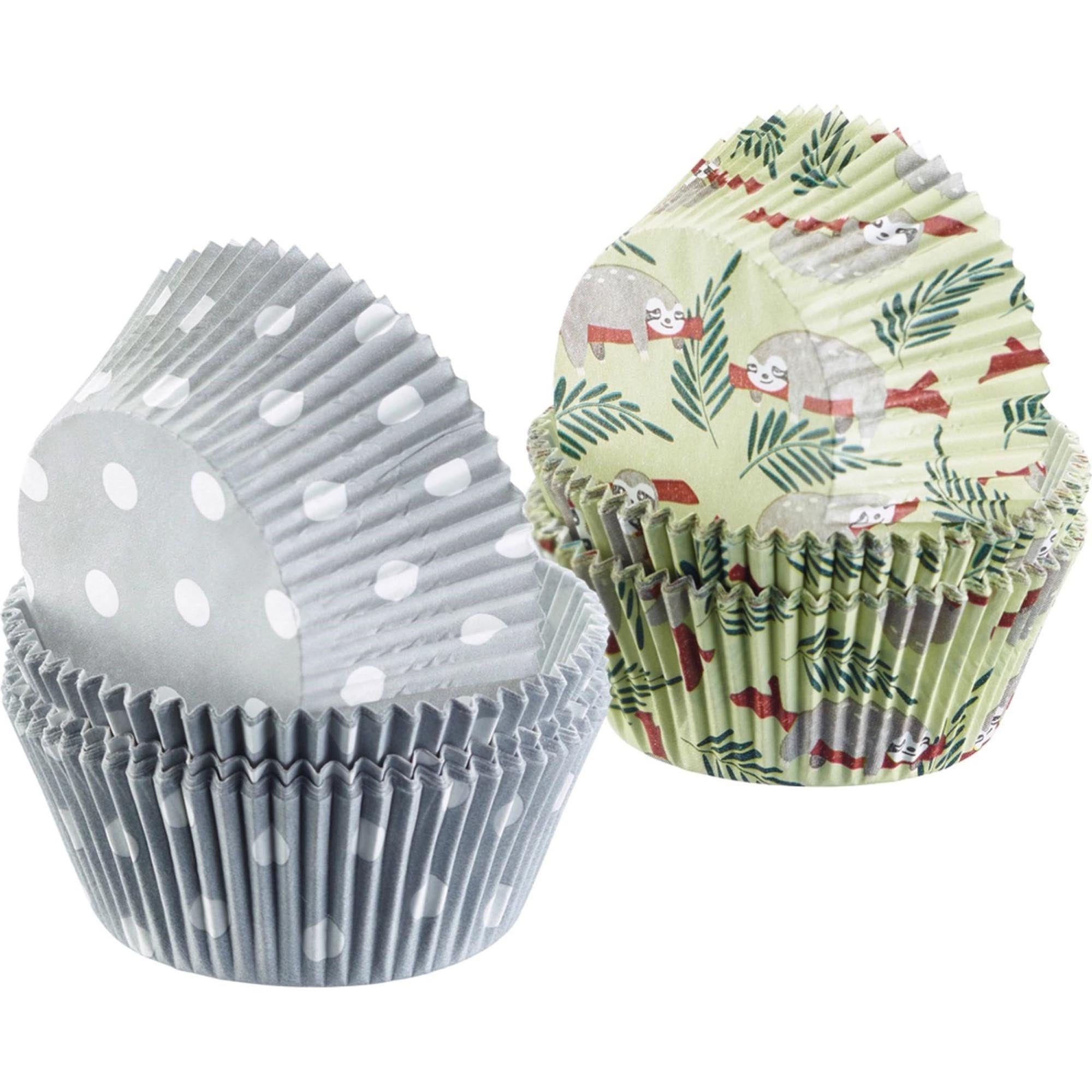 Entdecken Sie die 80 Stück Muffin Papier-Backförmchen von Westmark mit süßem Faultier-Motiv. Ideal für Muffins und Cupcakes, umweltfreundlich und hitzebeständig!