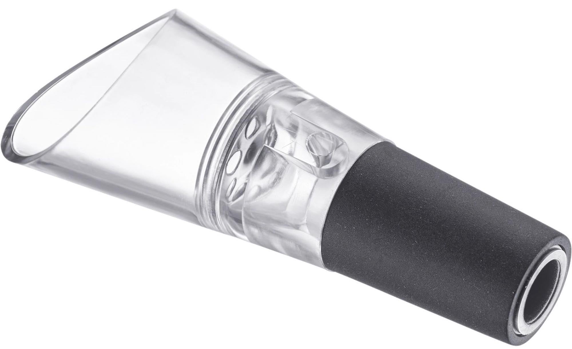 2er Set Dekantierausgiesser Simo von Westmark, perfekt für tropffreies und präzises Servieren von Wein und anderen Getränken.