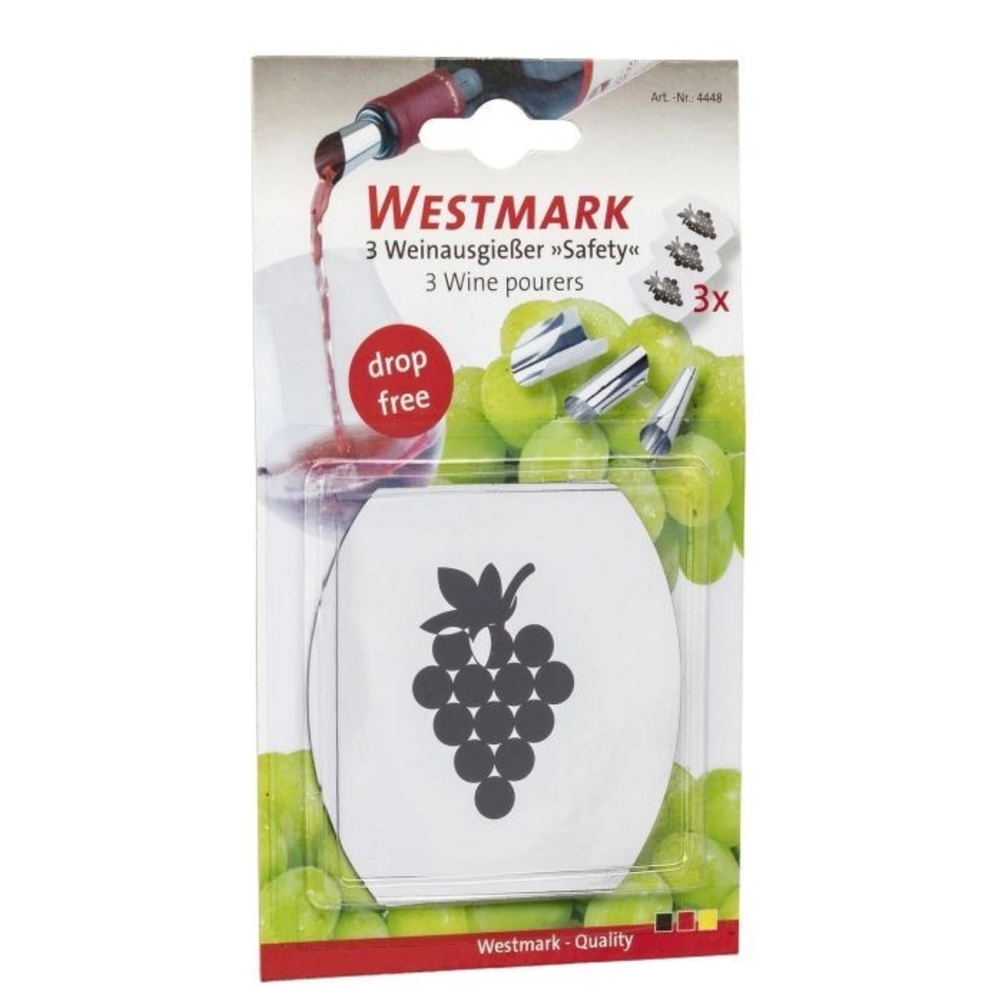 5er Set Weinausgiesser von Westmark: Ideal für kontrolliertes Einschenken ohne Tropfen. Hochwertig, spülmaschinenfest und perfekt für jeden Anlass!