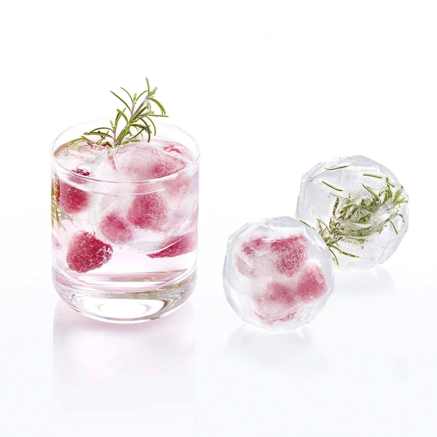 Ice cube maker with lid Crystal