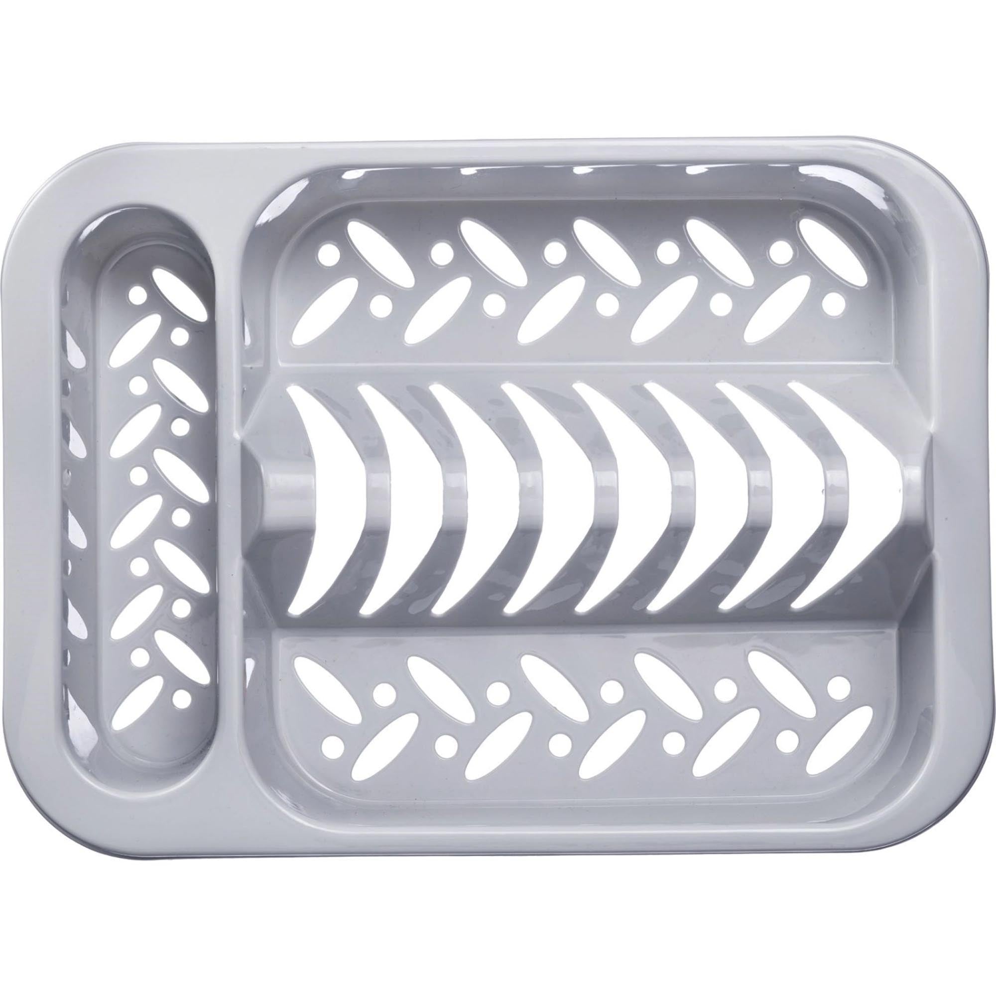 Praktischer Geschirrabtropfkorb von Westmark, robust und funktional, mit cleverem Design für optimales Trocknen und Wasserabfluss.