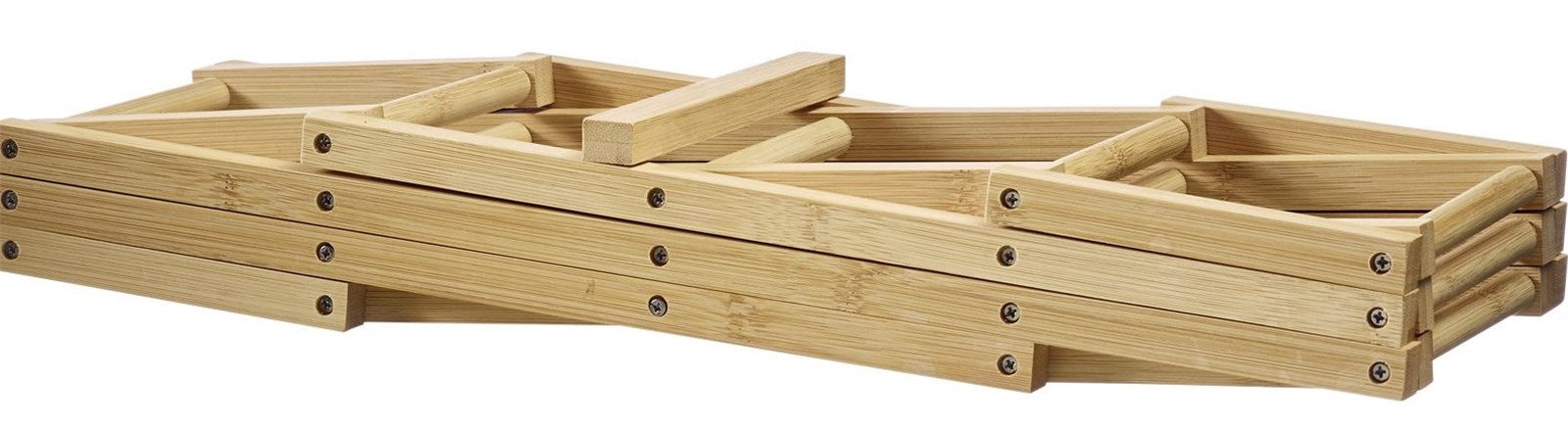 Kompaktes, faltbares Weinregal Bene von Westmark, perfekt für stilvolle Weinflaschenaufbewahrung, praktisch und platzsparend.