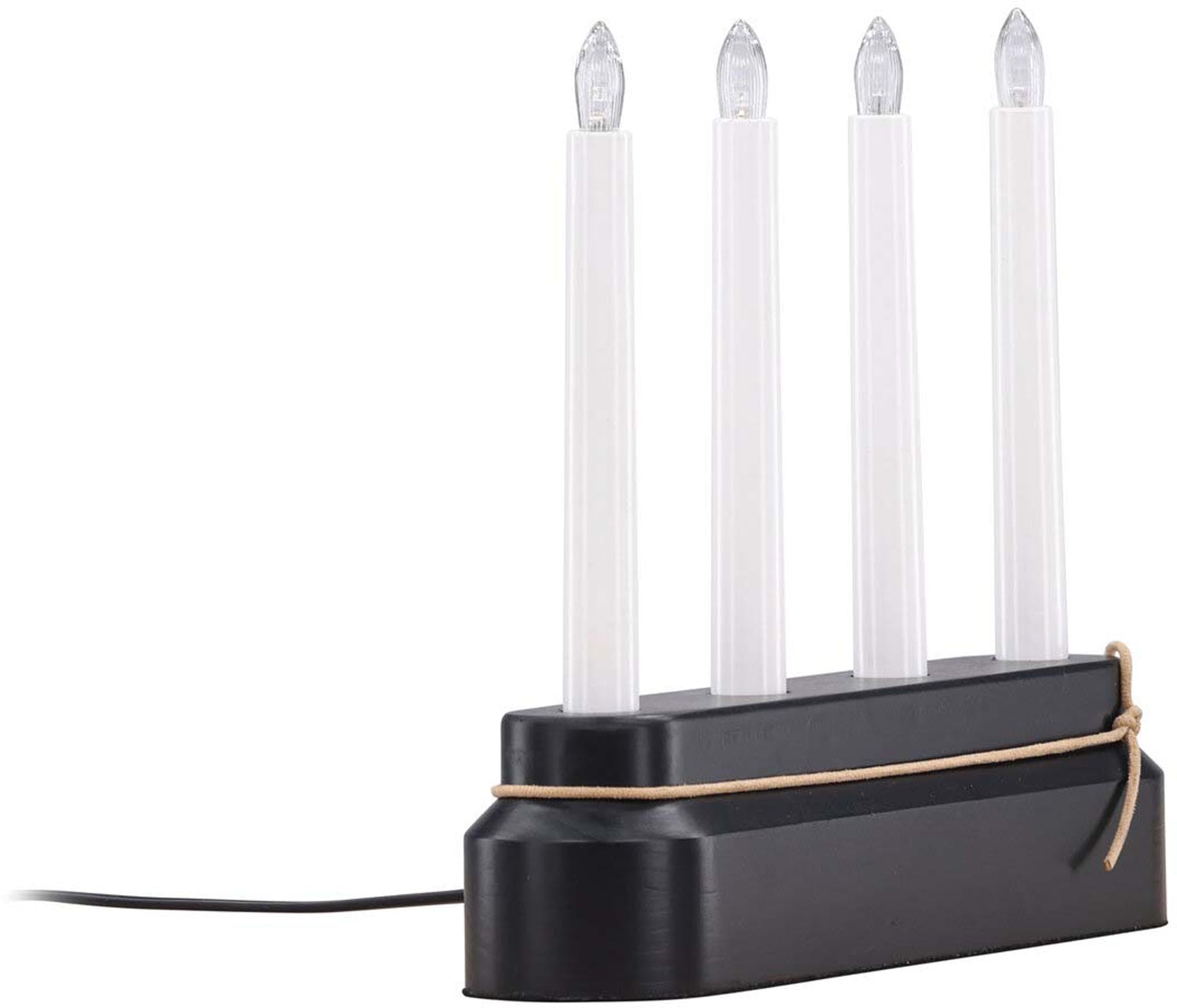 Entdecken Sie den Näsfjället Kerzenhalter von Venture Home: stilvoll, nachhaltig und ideal für Ihre Weihnachtsdekoration. Elegante LED-Beleuchtung!