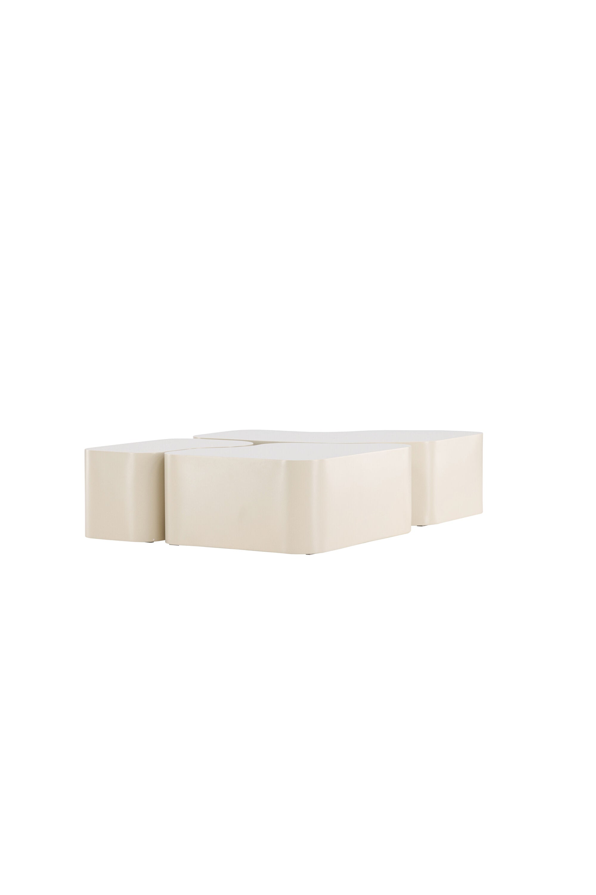 Nordland Coffee Tisch in Beige präsentiert im Onlineshop von KAQTU Design AG. Beistelltisch ist von Venture Home