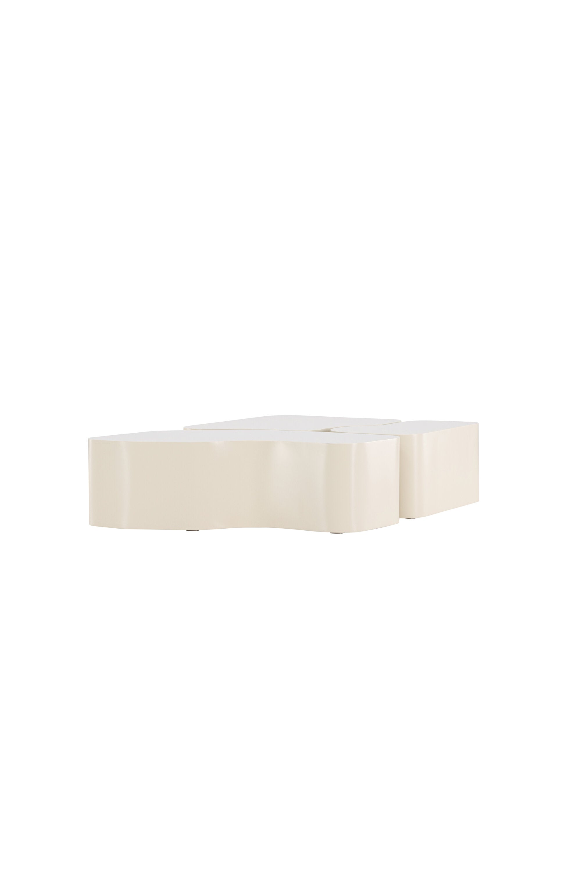 Nordland Coffee Tisch in Beige präsentiert im Onlineshop von KAQTU Design AG. Beistelltisch ist von Venture Home