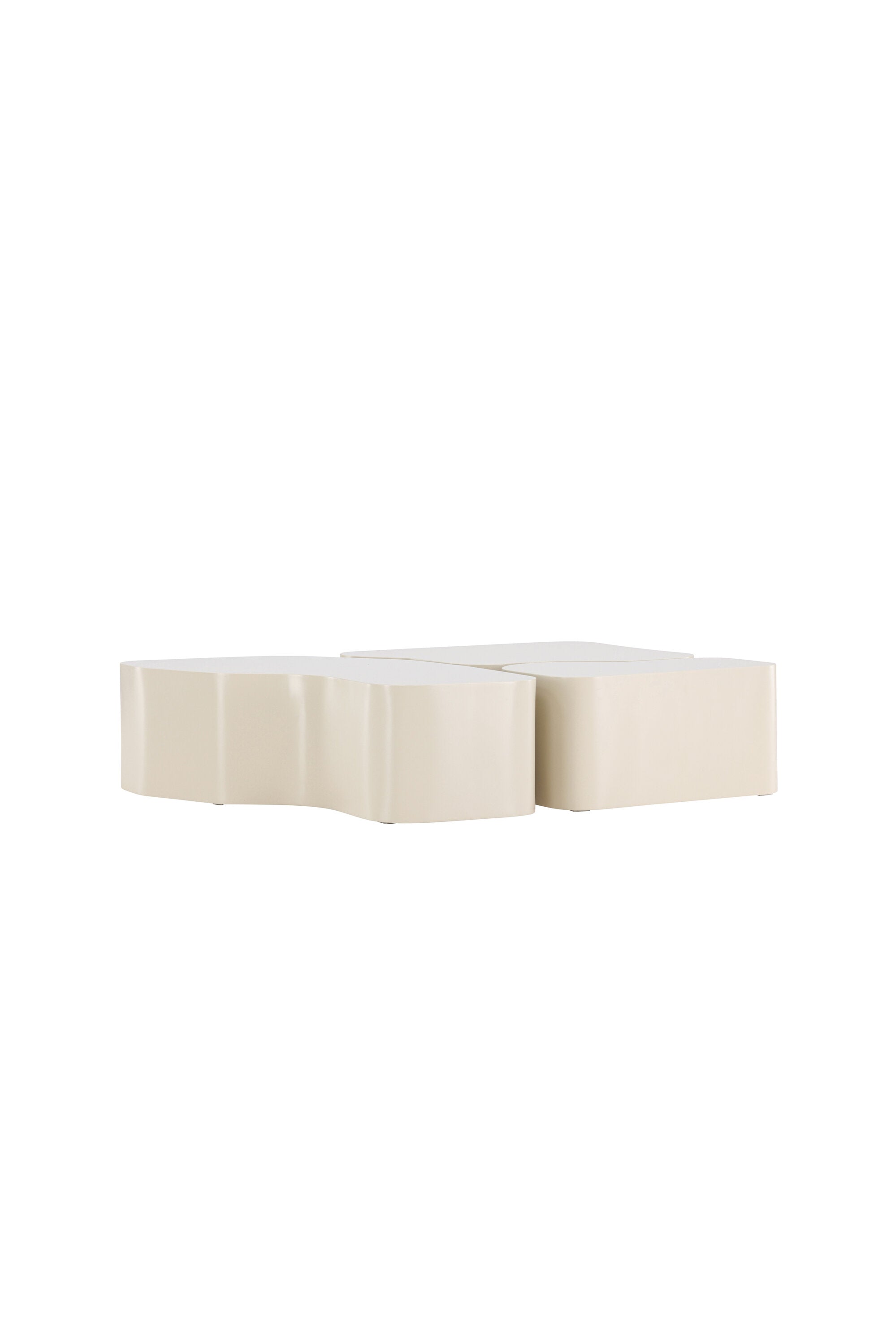 Nordland Coffee Tisch in Beige präsentiert im Onlineshop von KAQTU Design AG. Beistelltisch ist von Venture Home