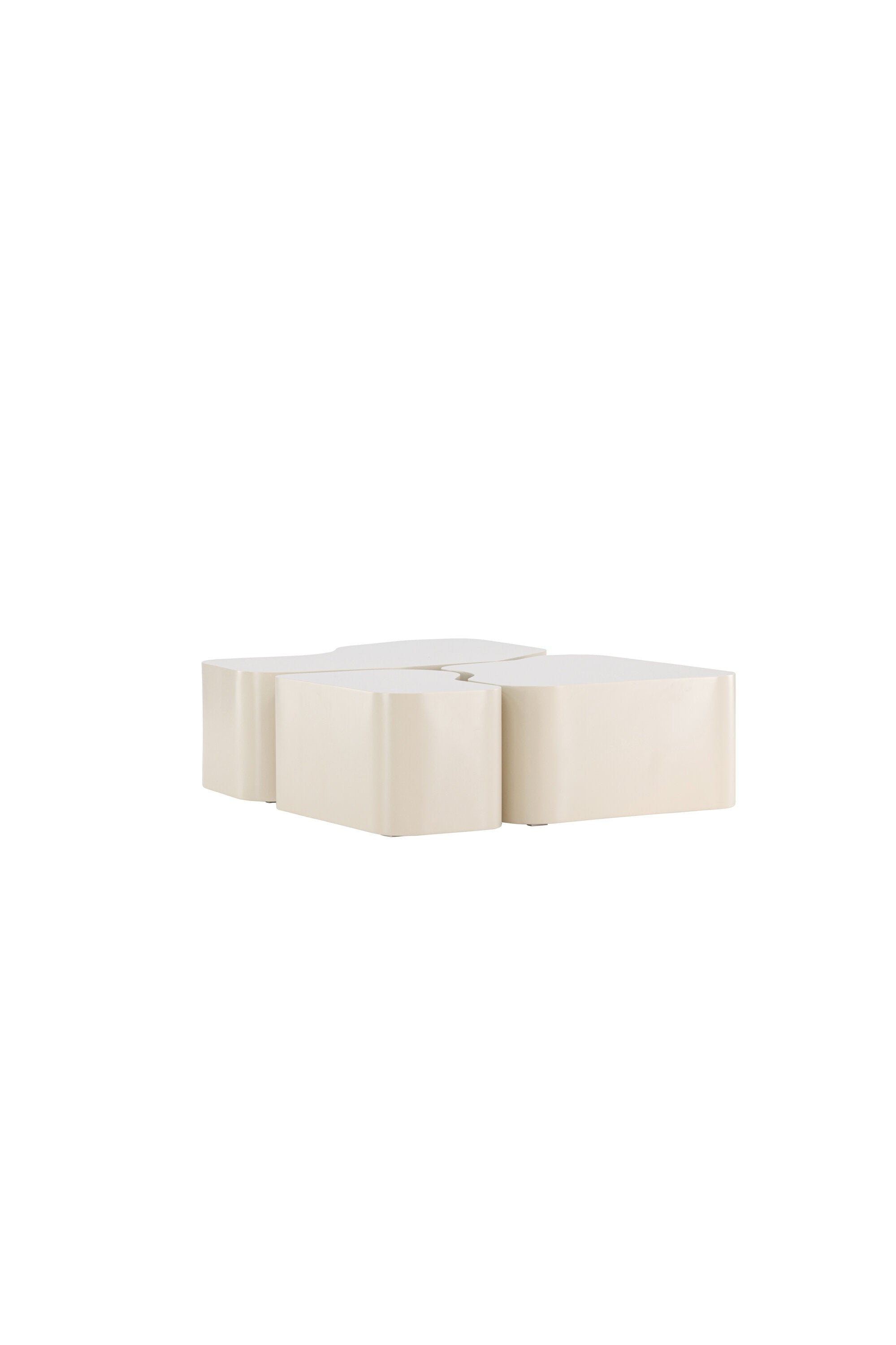 Nordland Coffee Tisch in Beige präsentiert im Onlineshop von KAQTU Design AG. Beistelltisch ist von Venture Home