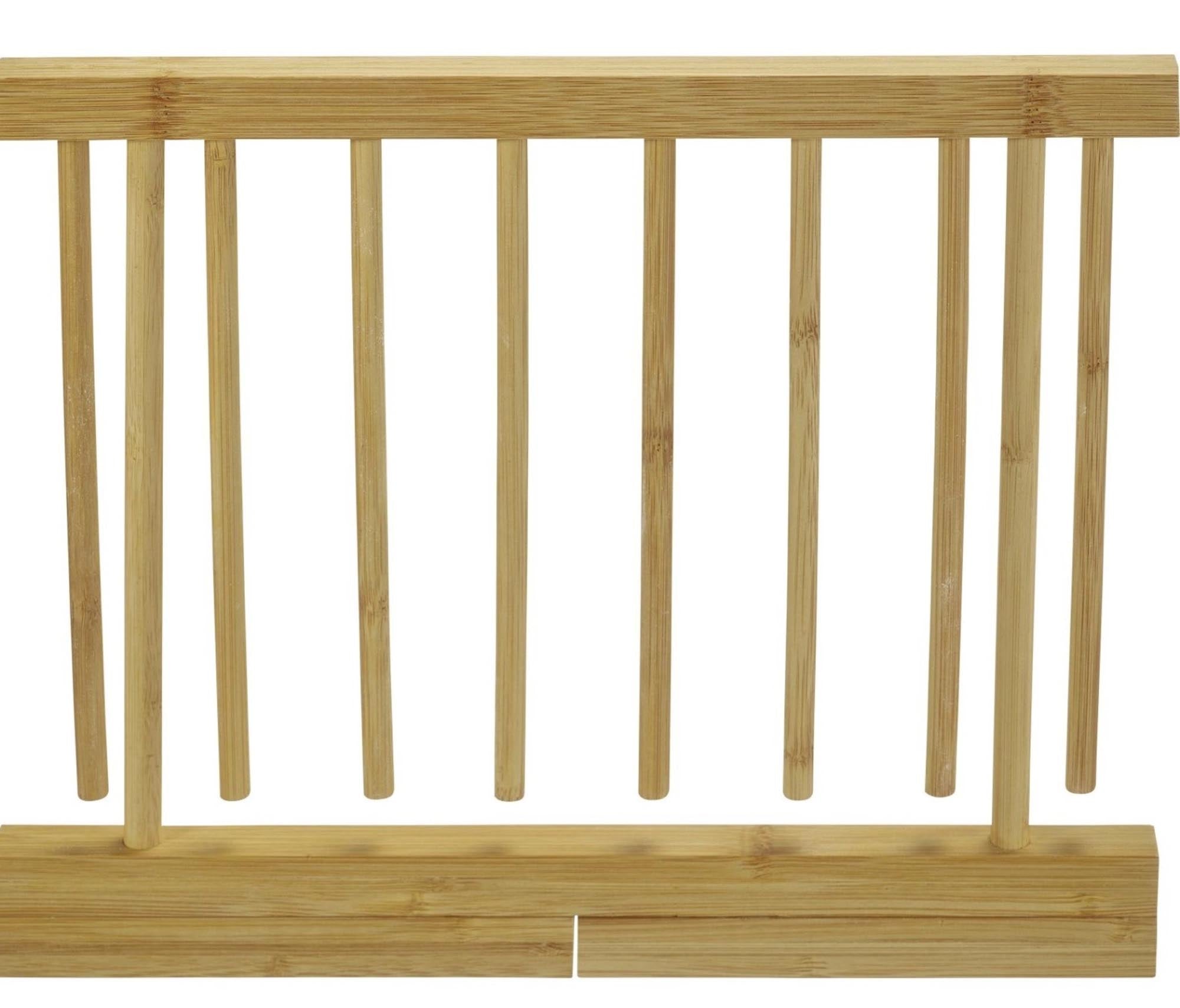 Nachhaltiger Pastatrockner aus Bambus von Westmark, perfekt für frische Pasta, kompakt, stabil und umweltfreundlich.