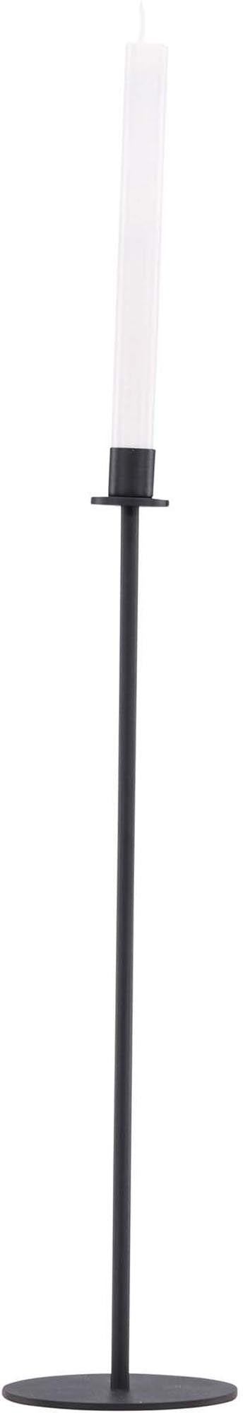 Entdecken Sie den Högehall Kerzenständer von Venture Home – ein elegantes, minimalistisches Design aus schwarzem Stahl, das jedem Raum Wärme und Stil verleiht.