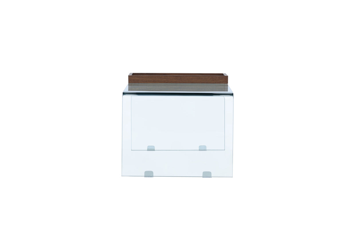 Telemark Coffee Tisch in Transparent präsentiert im Onlineshop von KAQTU Design AG. Beistelltisch ist von Venture Home