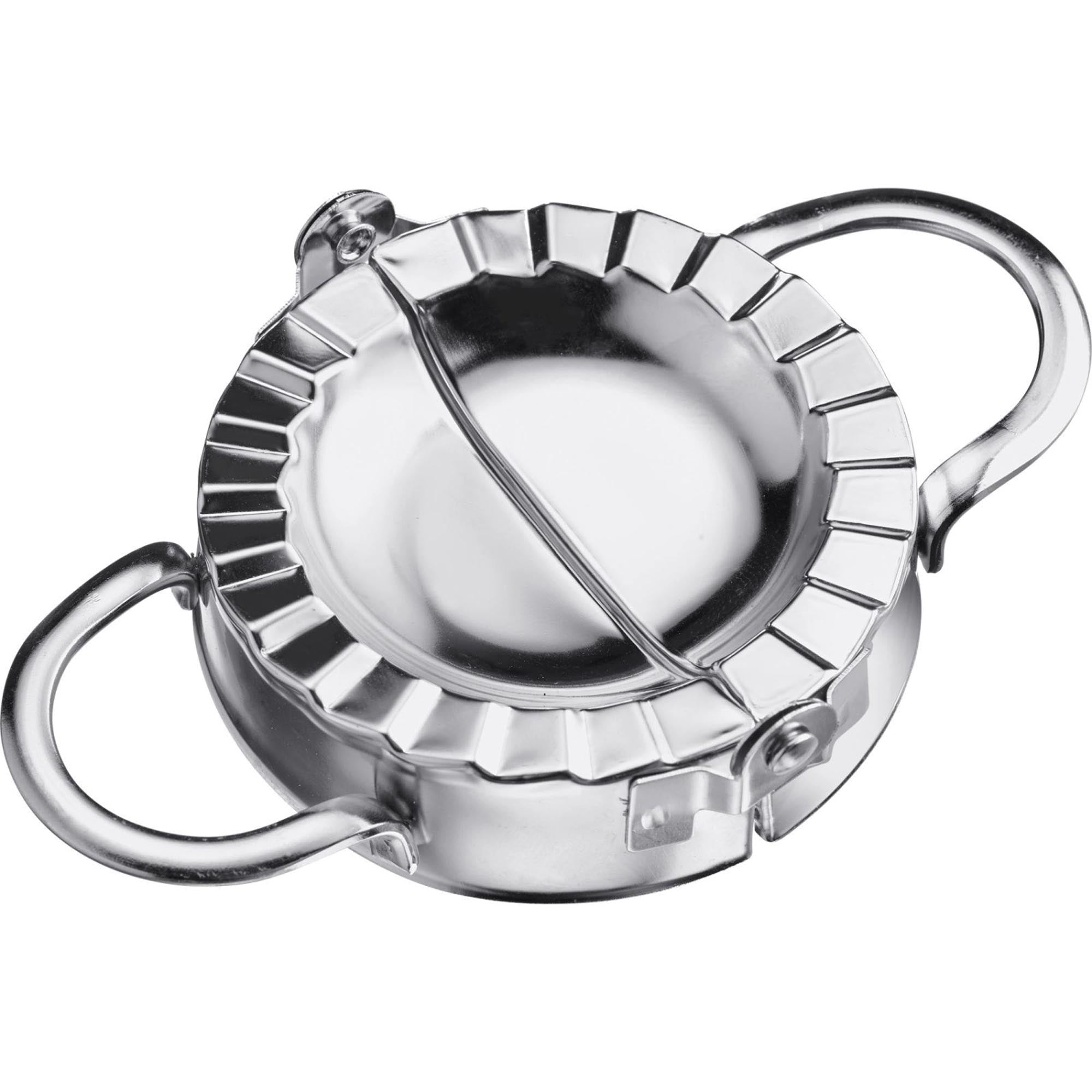 Entdecken Sie den Ravioliformer Emilia 7,5 cm von Westmark – ideal für perfekte Ravioli, aus hochwertigem Edelstahl, spülmaschinengeeignet und stilvoll.