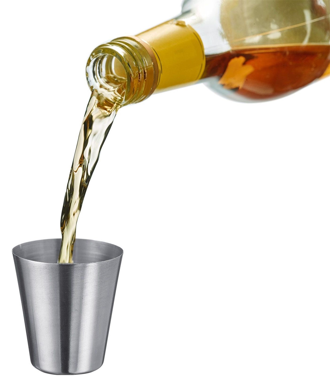 4er Set Mini-Becher Mendo von Westmark, 30ml, perfekt für präzises Abmessen und stilvolles Servieren kleiner Portionen.