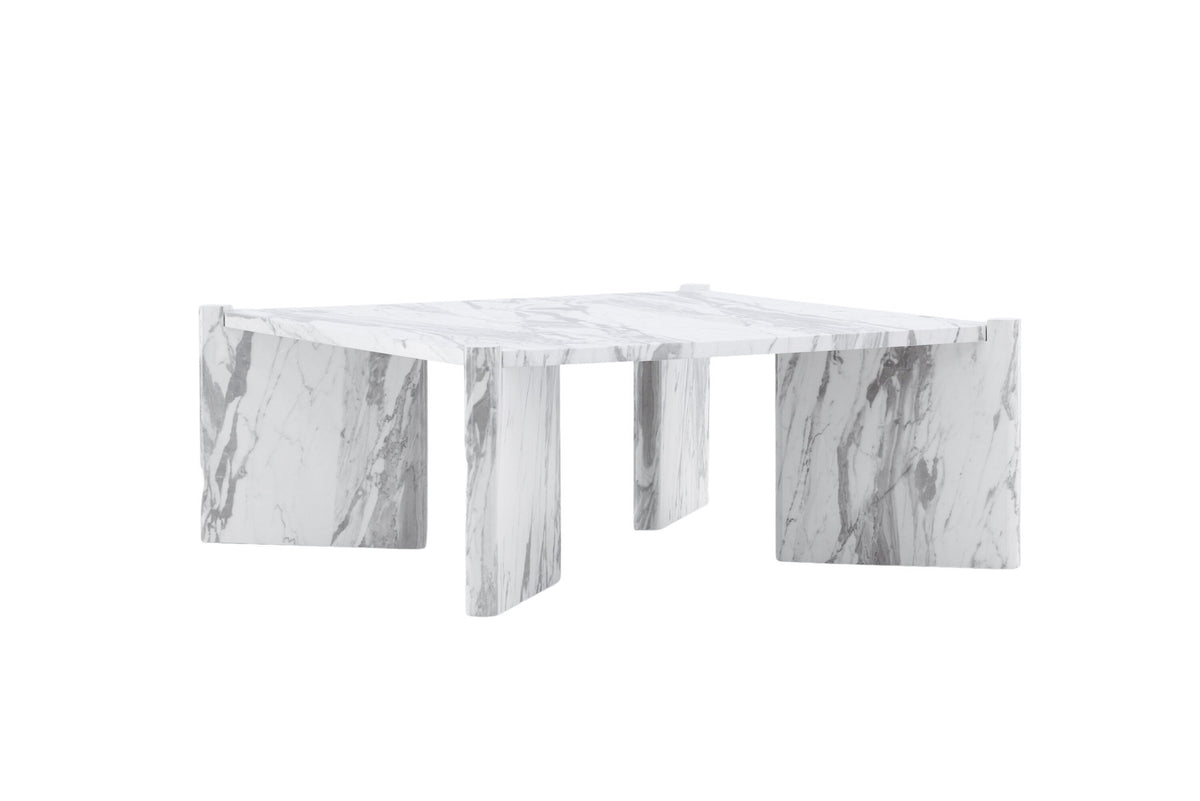 Rogaland Coffee Tisch in Weiss präsentiert im Onlineshop von KAQTU Design AG. Beistelltisch ist von Venture Home