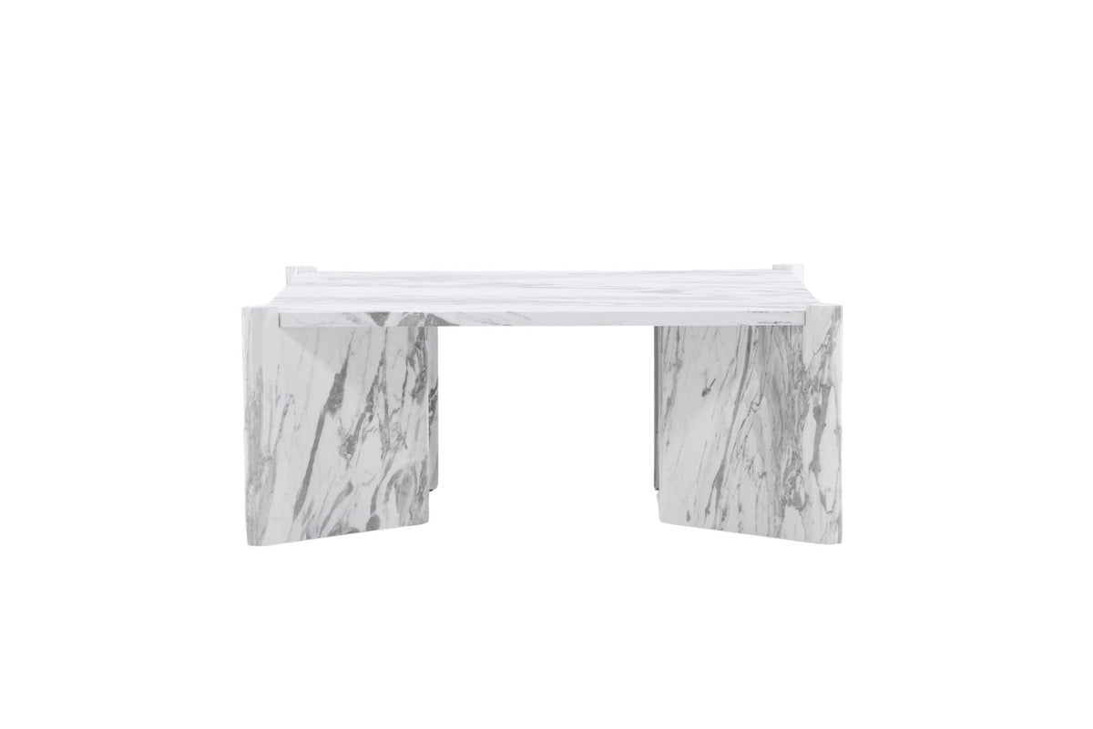 Rogaland Coffee Tisch in Weiss präsentiert im Onlineshop von KAQTU Design AG. Beistelltisch ist von Venture Home