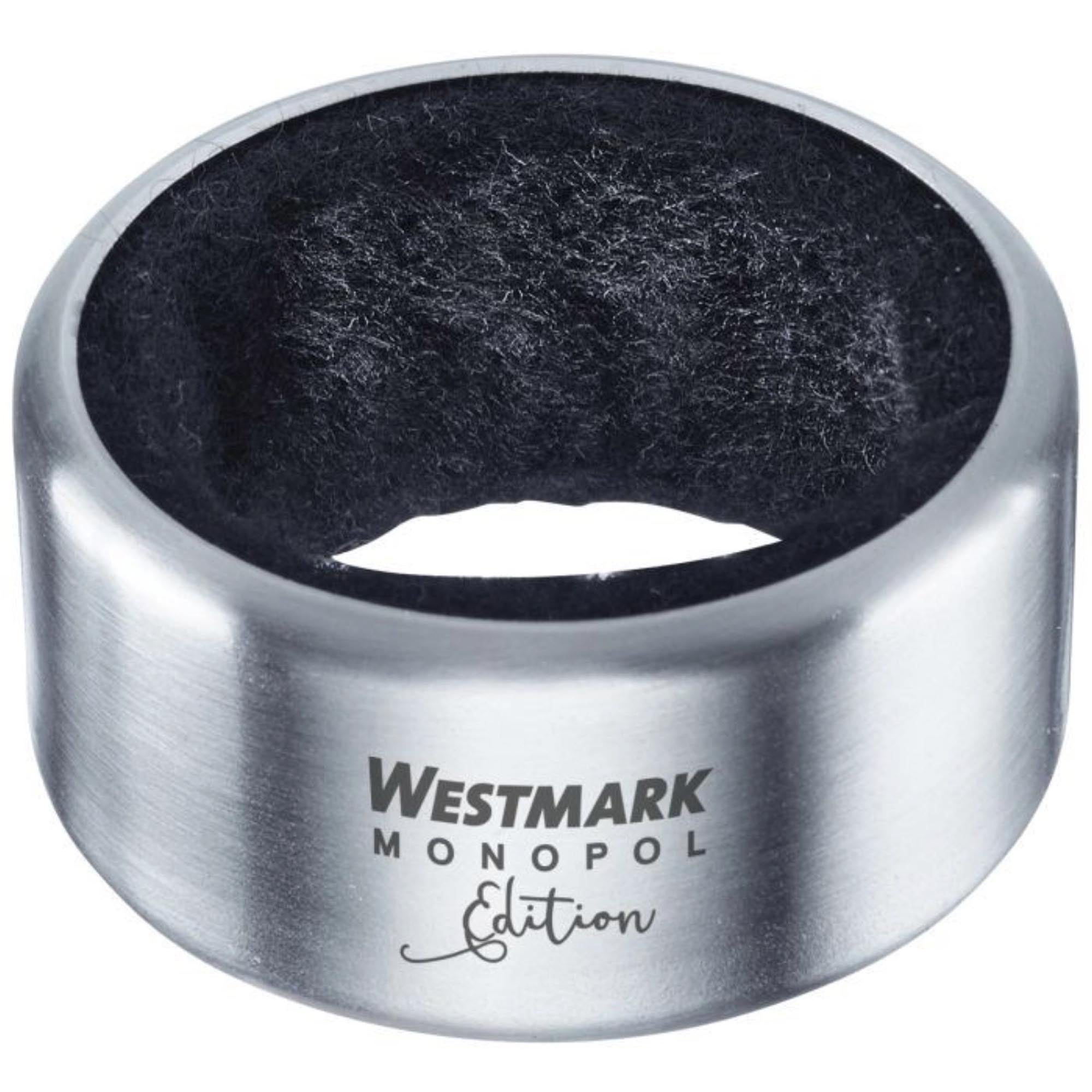 Praktisches 2er Set Tropfringe von Westmark, perfekt für tropffreies Einschenken von Wein, stilvoll und funktional.