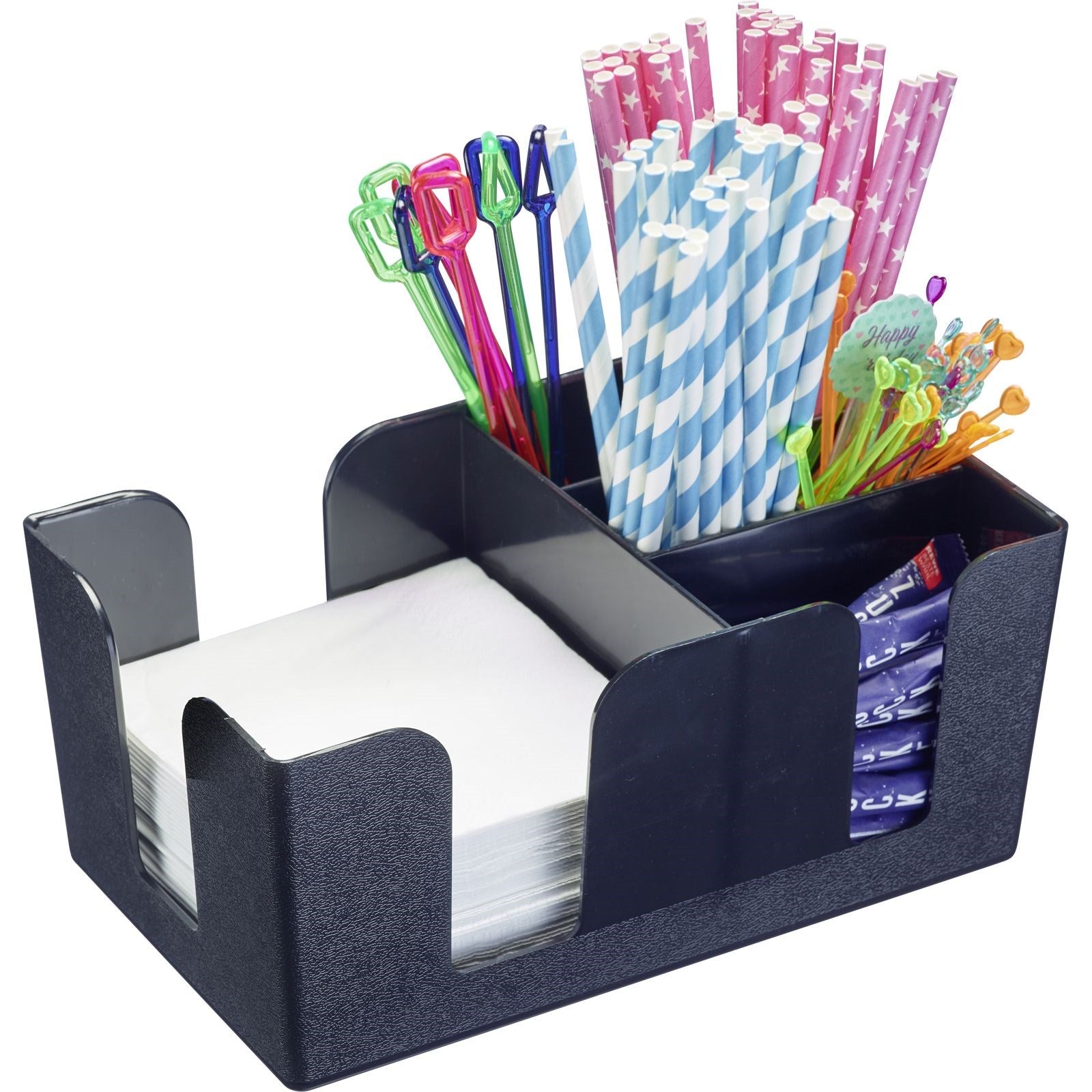 Praktischer Bar Organizer von Westmark mit 6 Fächern, perfekt für die geordnete Aufbewahrung von Barzubehör und Utensilien.