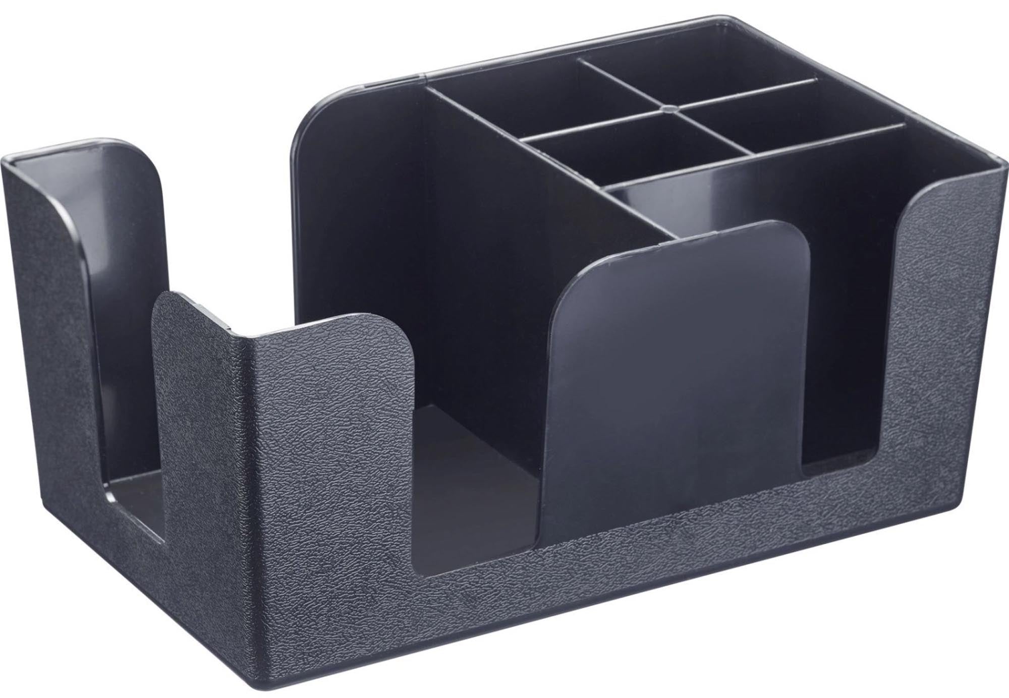 Entdecken Sie den Westmark Bar Organizer mit 6 Fächern – das perfekte Barzubehör für Ordnung und Stil. Hergestellt aus robustem Kunststoff, ideal für Bars und Küchen.
