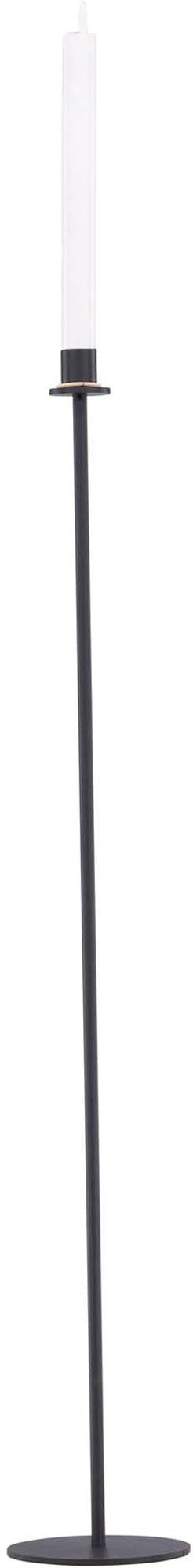 Eleganter Högehall Kerzenständer von Venture Home aus robustem schwarzem Stahl. Ideal für stimmungsvolles Licht und modernes Wohndesign.