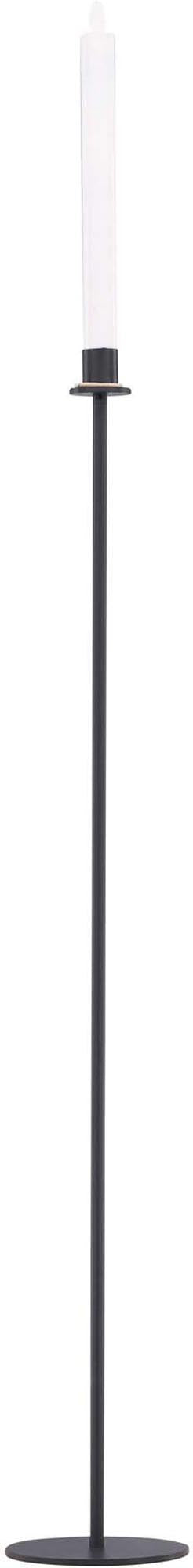 Eleganter Högehall Kerzenständer von Venture Home aus robustem schwarzem Stahl. Ideal für jedes Zuhause und schafft eine warme, einladende Stimmung.