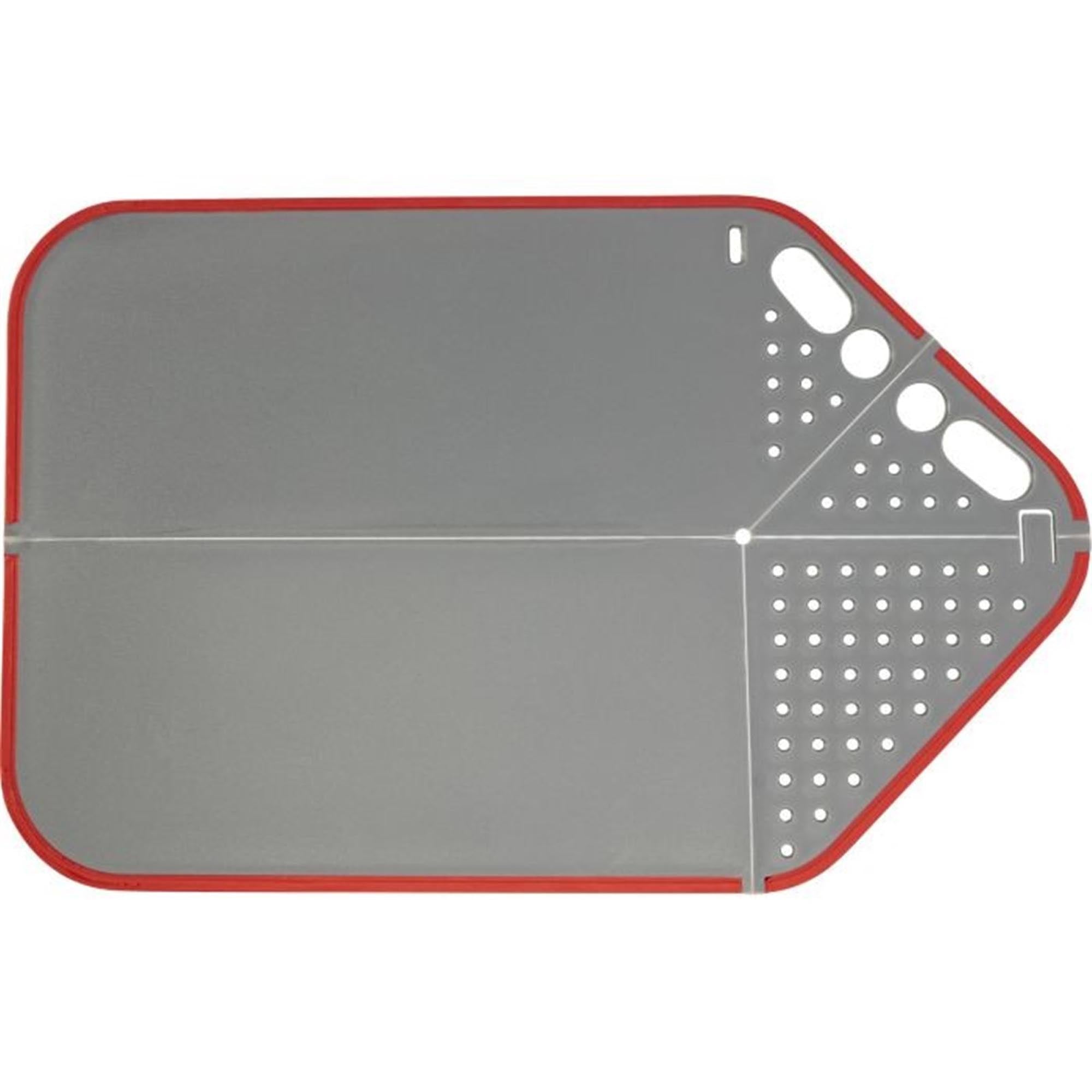 Praktisches 3-in-1-Schneidbrett von Westmark, 43.5x27.5cm, ideal für Küche, robust, vielseitig und leicht zu reinigen.