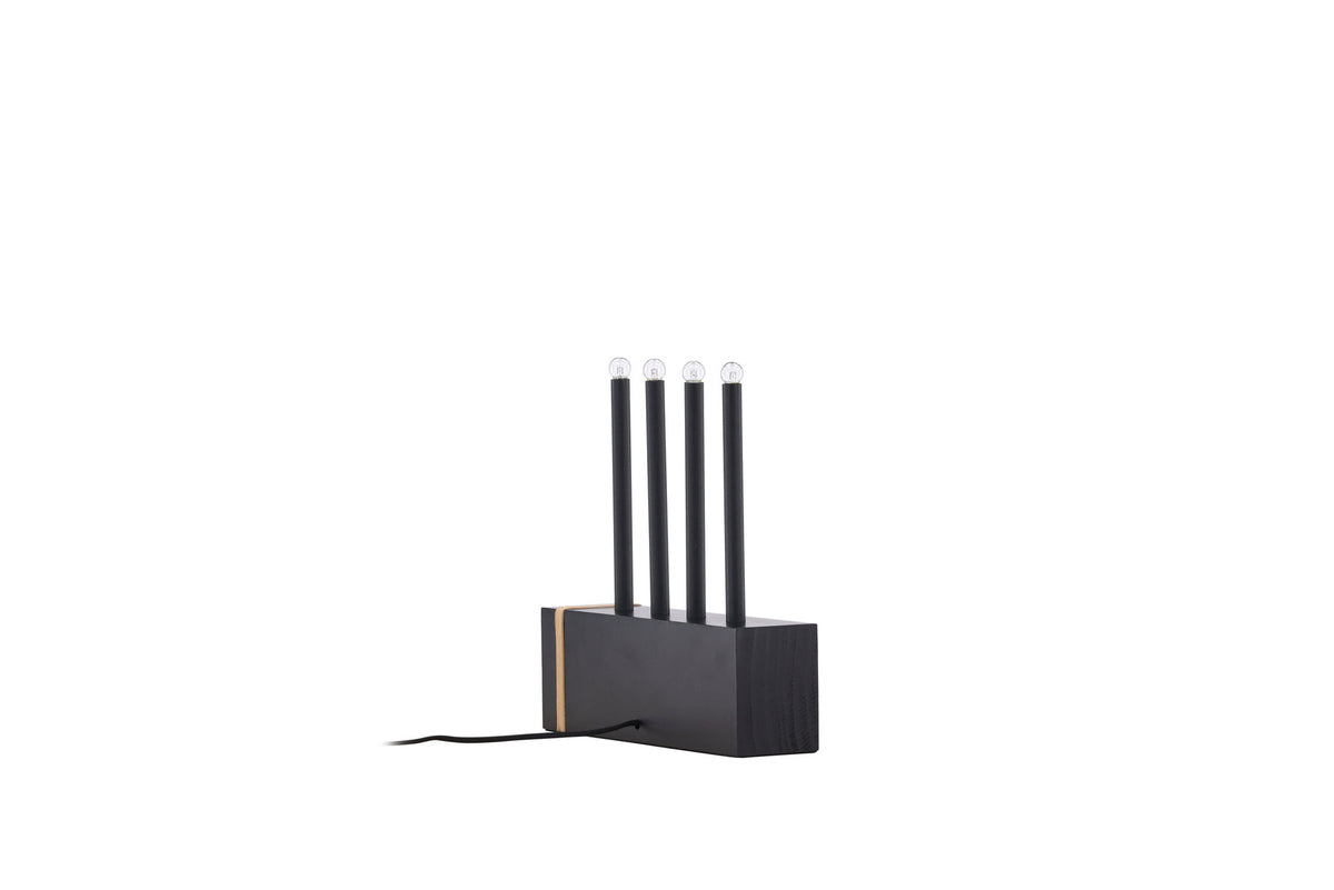 Fjällberget Tischlampe in Schwarz präsentiert im Onlineshop von KAQTU Design AG. Tischleuchte ist von Venture Home
