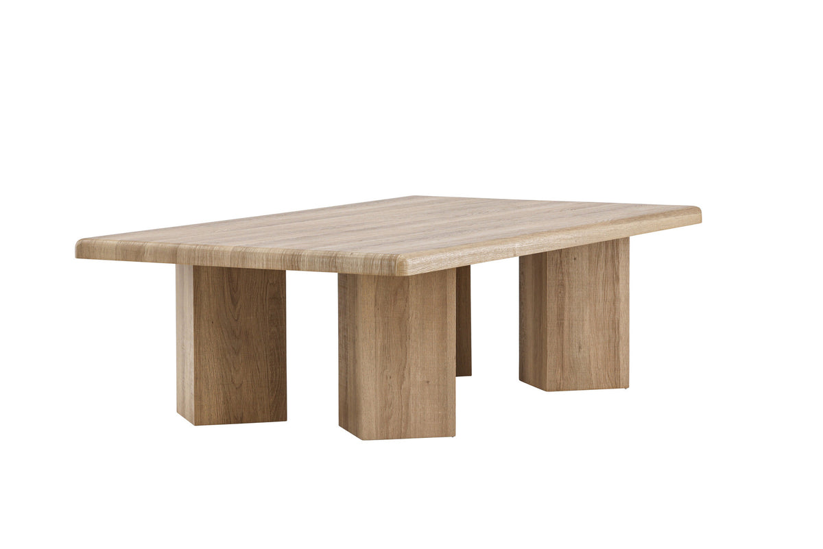 Lillehammer Coffee Tisch in Natur präsentiert im Onlineshop von KAQTU Design AG. Beistelltisch ist von Venture Home