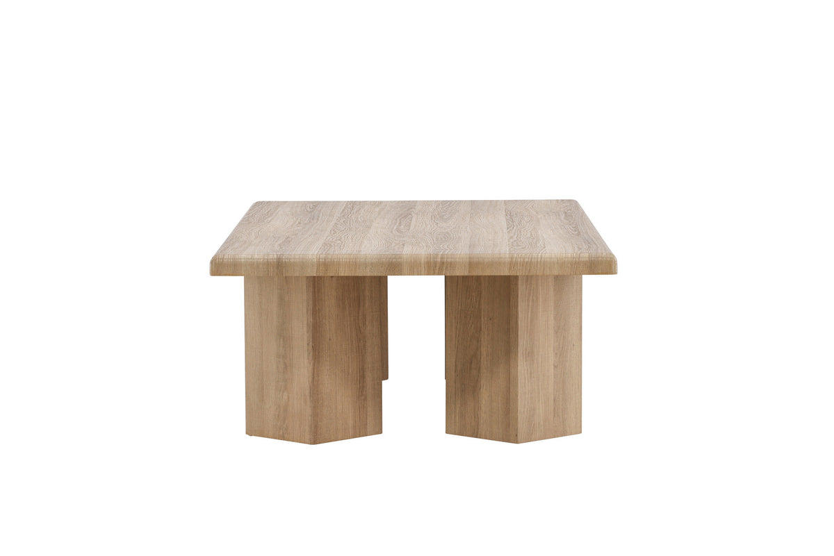 Lillehammer Coffee Tisch in Natur präsentiert im Onlineshop von KAQTU Design AG. Beistelltisch ist von Venture Home