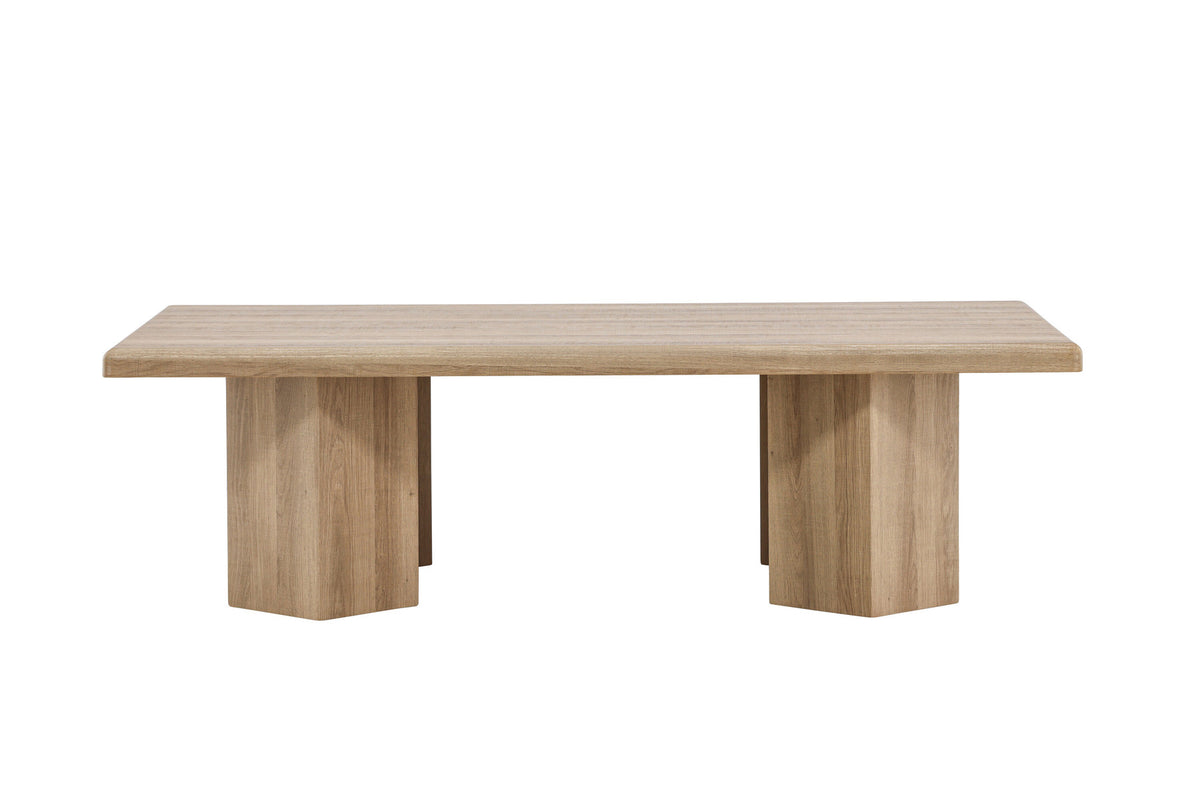 Lillehammer Coffee Tisch in Natur präsentiert im Onlineshop von KAQTU Design AG. Beistelltisch ist von Venture Home
