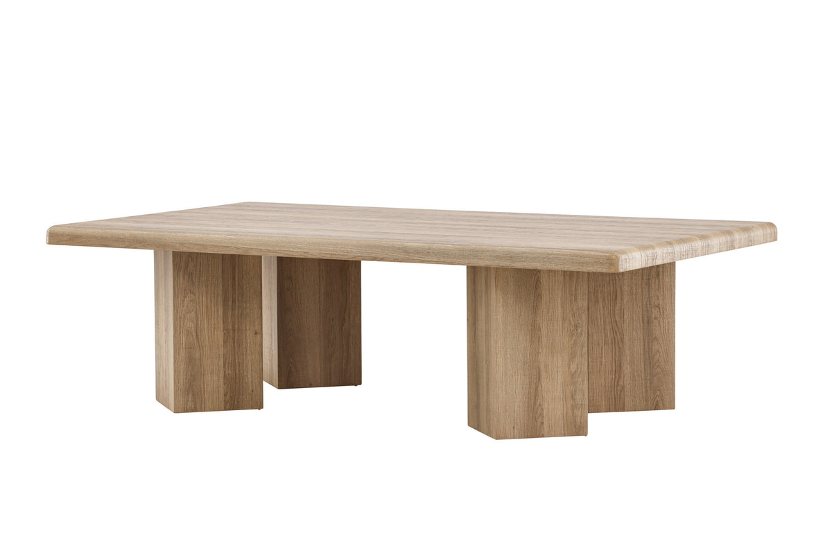 Lillehammer Coffee Tisch in Natur präsentiert im Onlineshop von KAQTU Design AG. Beistelltisch ist von Venture Home