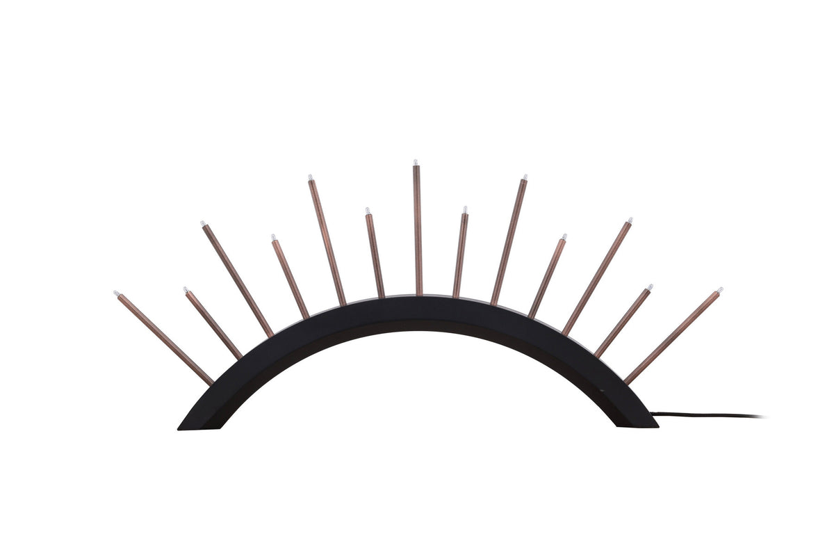 Björnrike Tischlampe in Schwarz präsentiert im Onlineshop von KAQTU Design AG. Tischleuchte ist von Venture Home