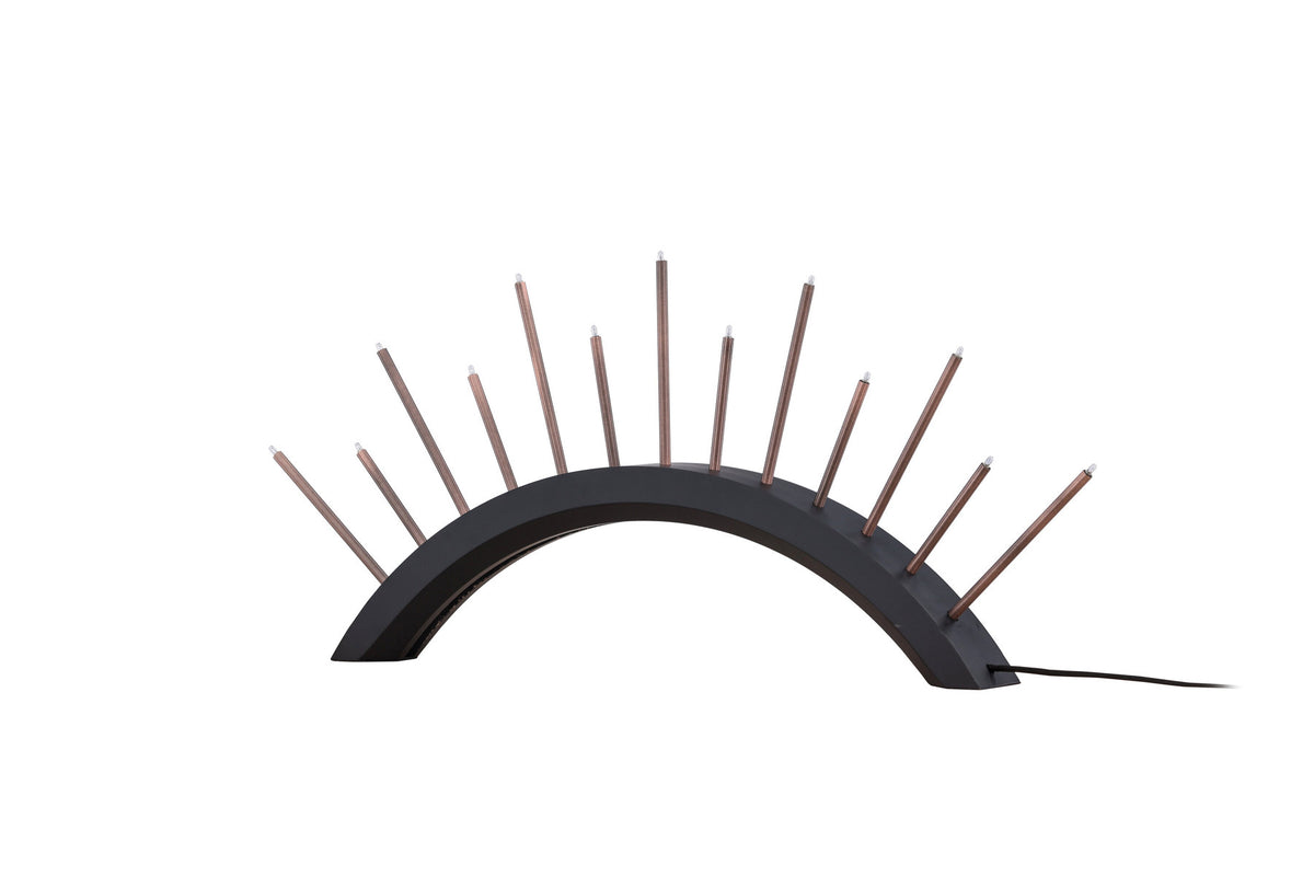 Björnrike Tischlampe in Schwarz präsentiert im Onlineshop von KAQTU Design AG. Tischleuchte ist von Venture Home